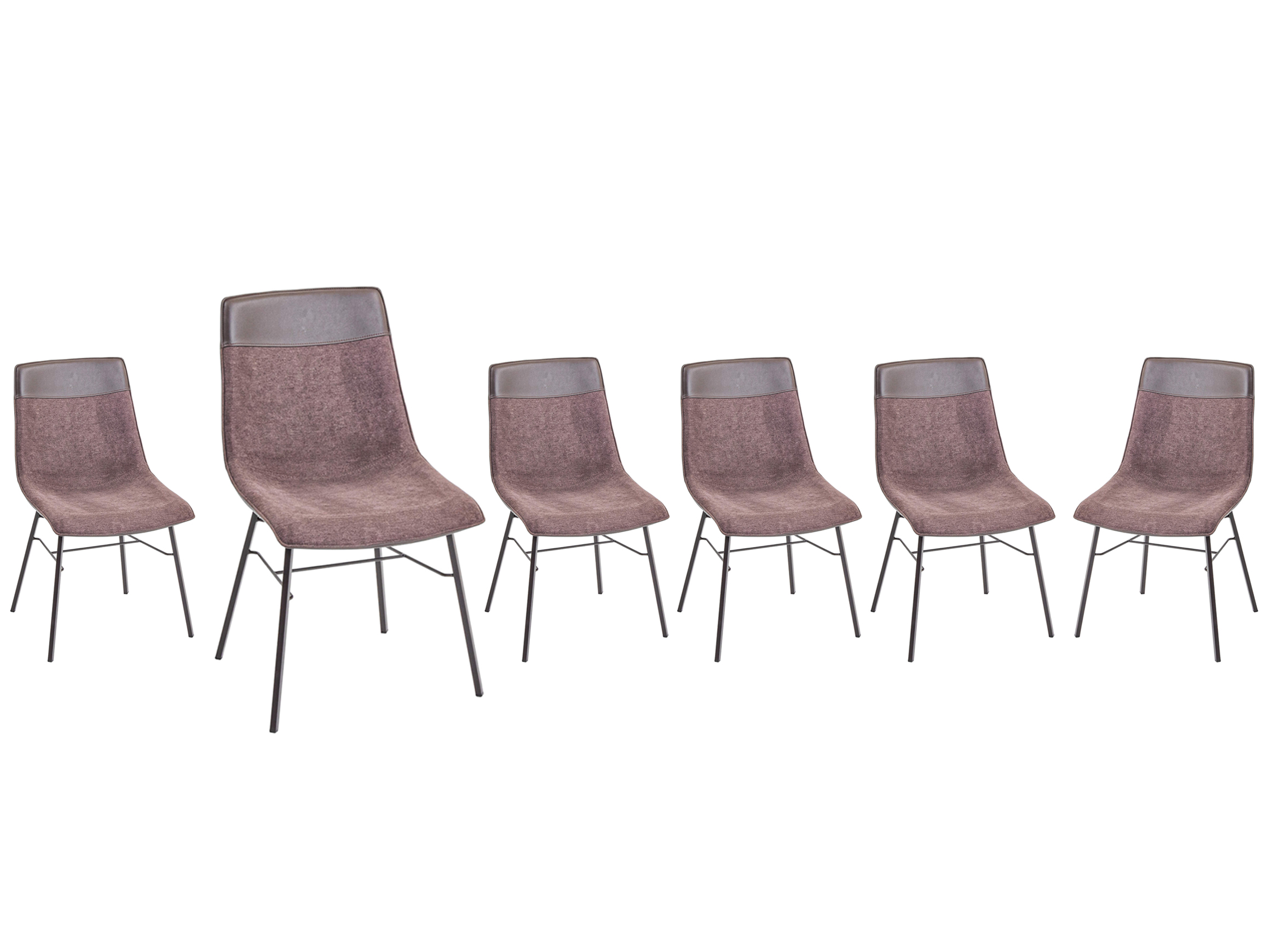 Wimmer Stuhl Linja - Set a 6 Stk. Braun | Schubiger Möbel