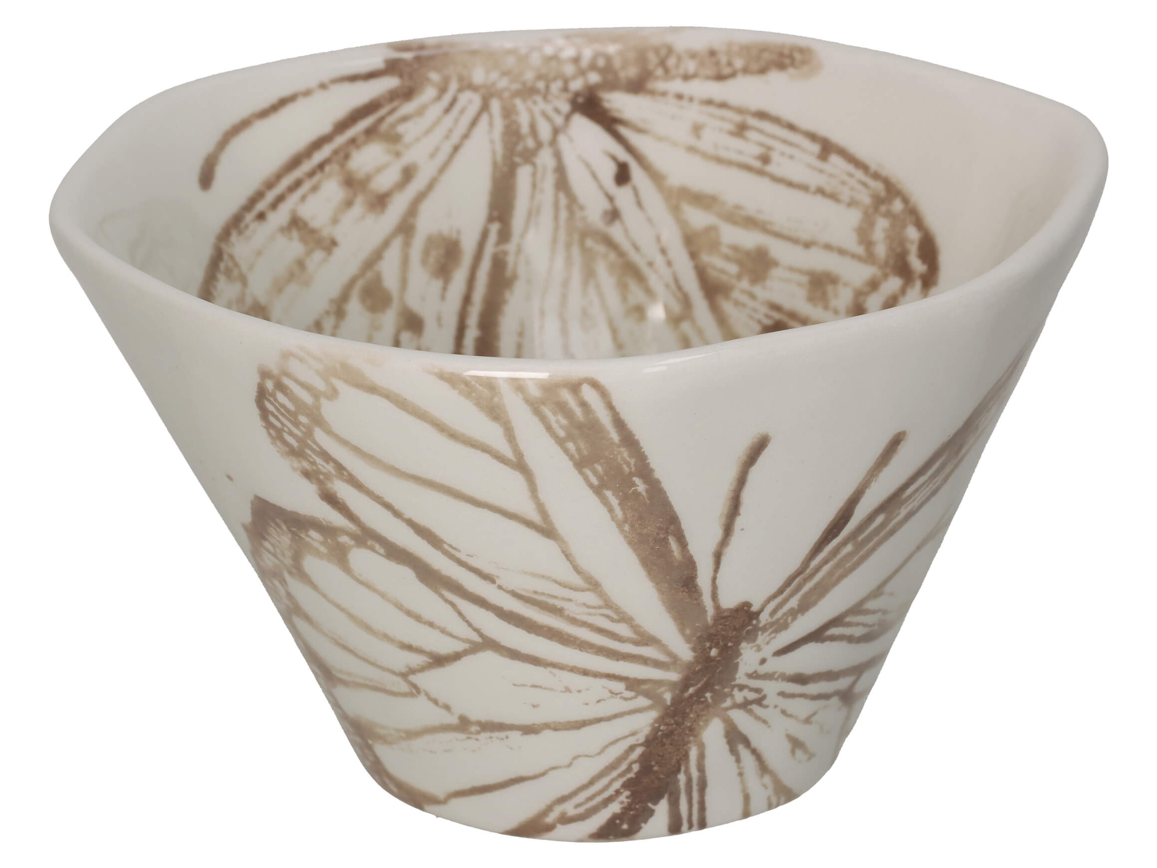 Kersten Schale Schmetterling, Keramik H: 9 cm Mehrfarbig | Schubiger Möbel