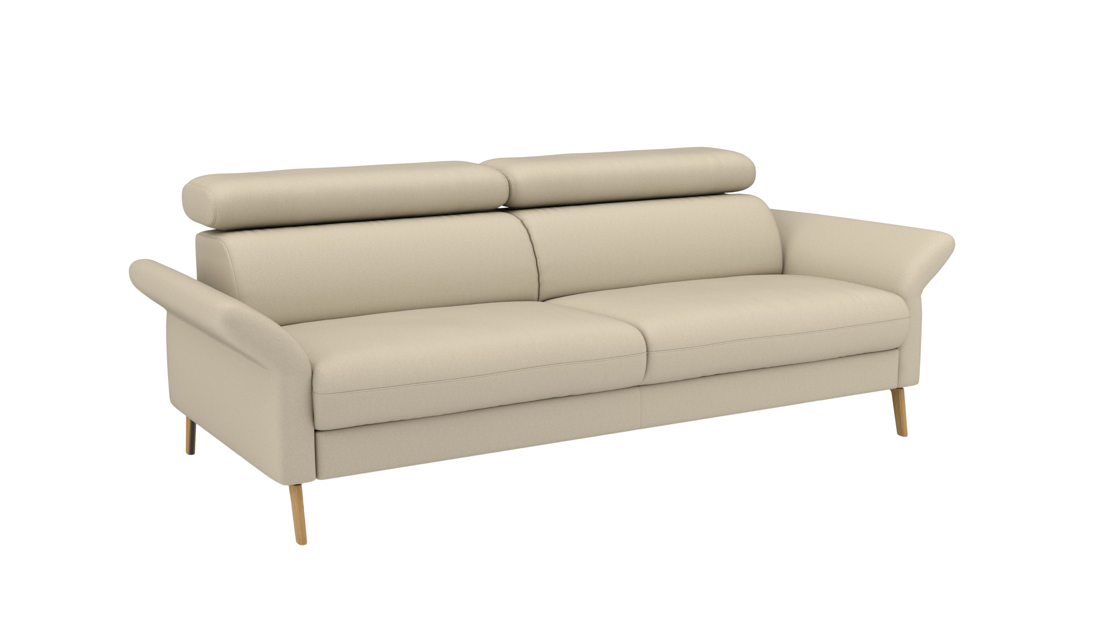 Sofa Mars - xl UrbanDesign / Farbe: Beige / Bezugsmaterial: Stoff