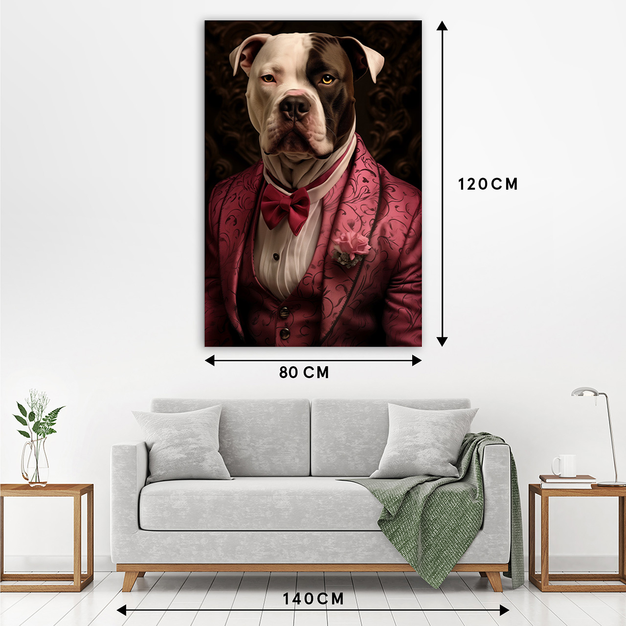 Canvas-Stylish Bully-image LAND