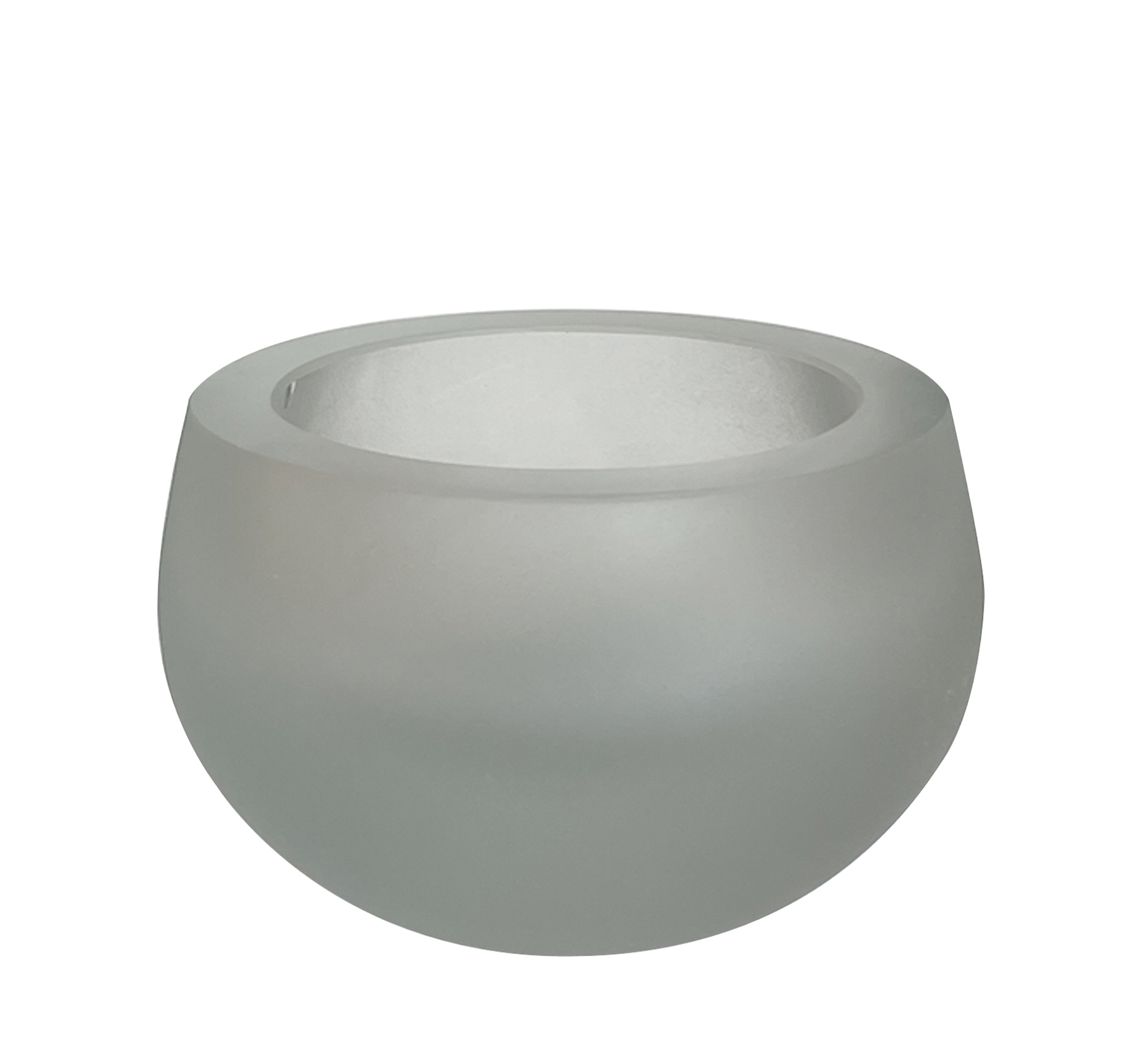 Kaheku Windlicht Olson, Klar-Matt H: 9 cm Transparent | Schubiger Möbel