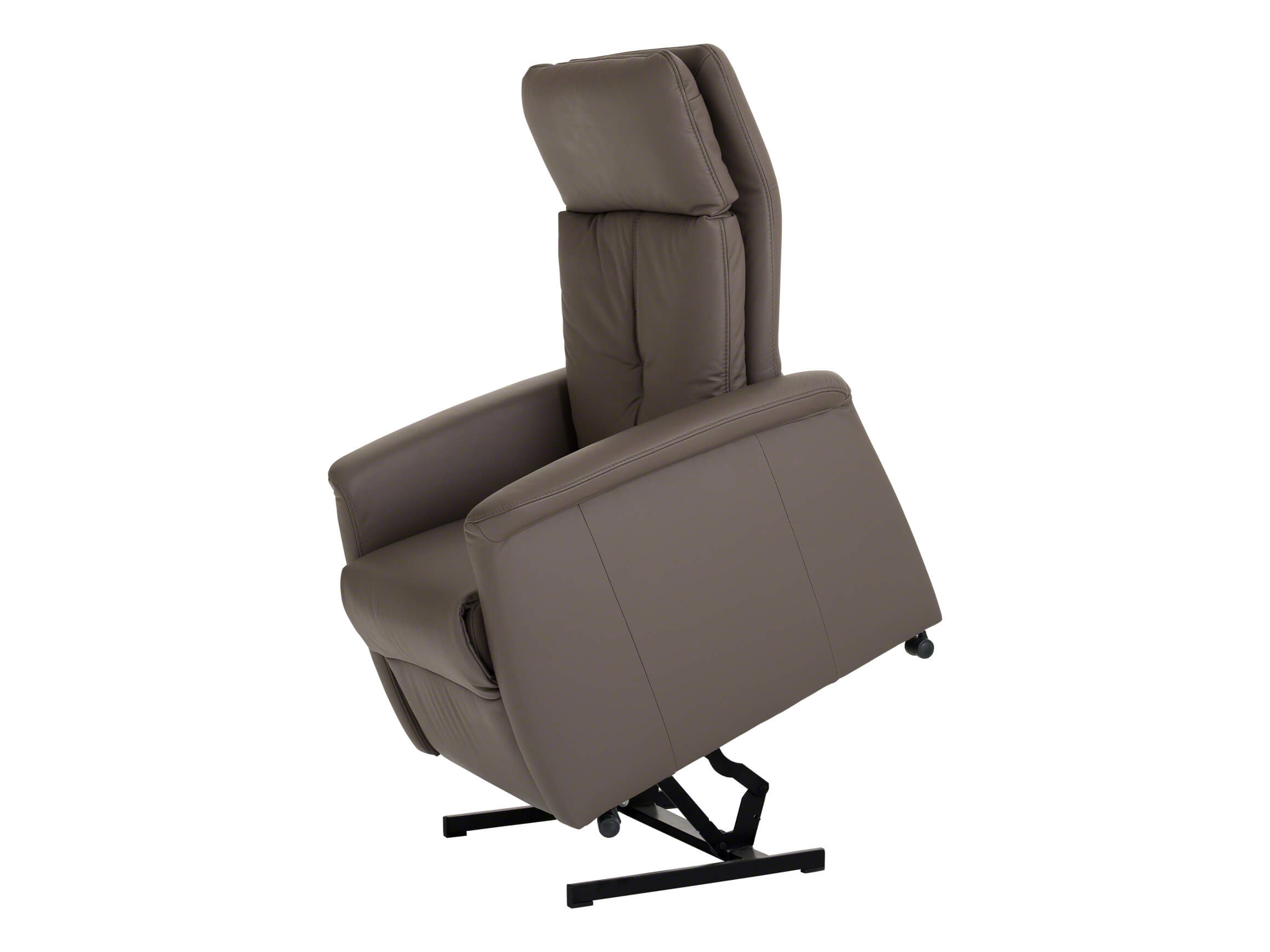 Relaxer Delto, Leder, Elektrisch Verstellbar, b 72 cm t