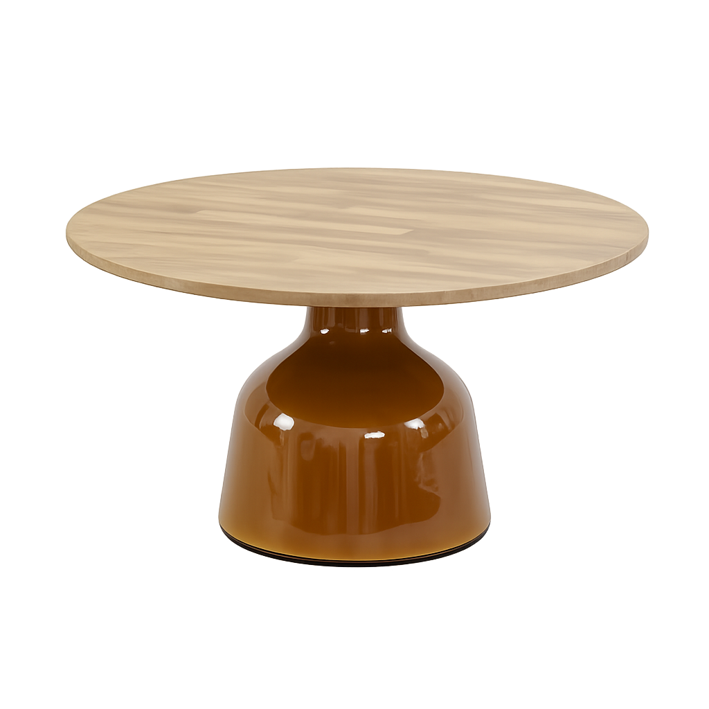 4 Seasons Clubtisch Jumeirah Ø80cm Holzfarbig | Schubiger Möbel