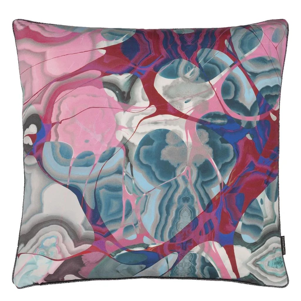 Kissen Novafrica Sunset - Tangerine Designers Guild / Farbe: Mehrfarbig von Christian Lacroix