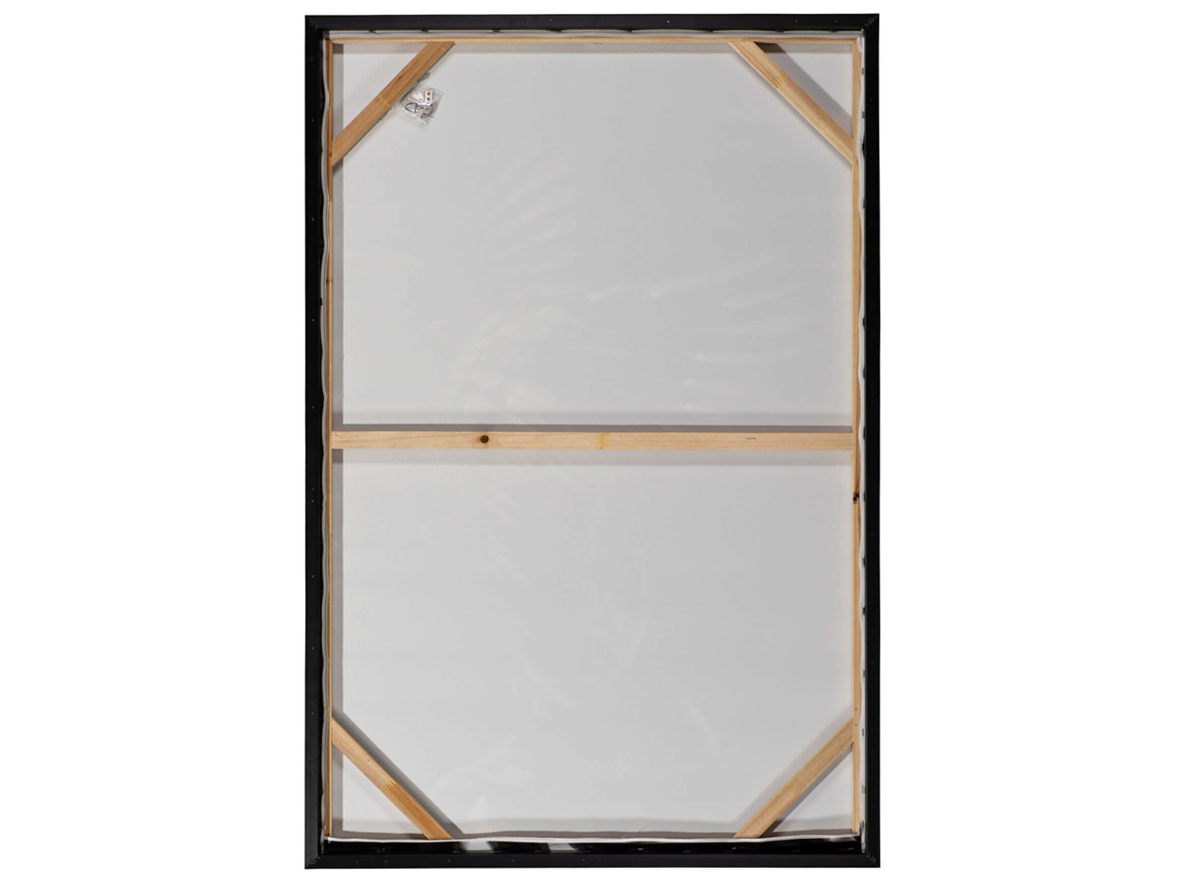 Bild mit Rahmen Dame mit Schwarzem Haar und Blumen image LAND