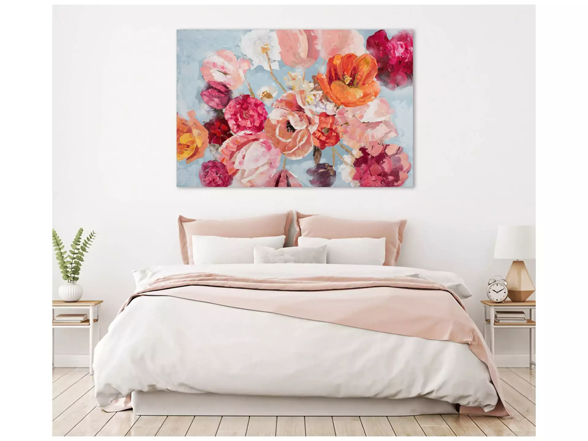 Bild Rosarote Blütenpracht image LAND / Grösse: 150 x 100 cm
