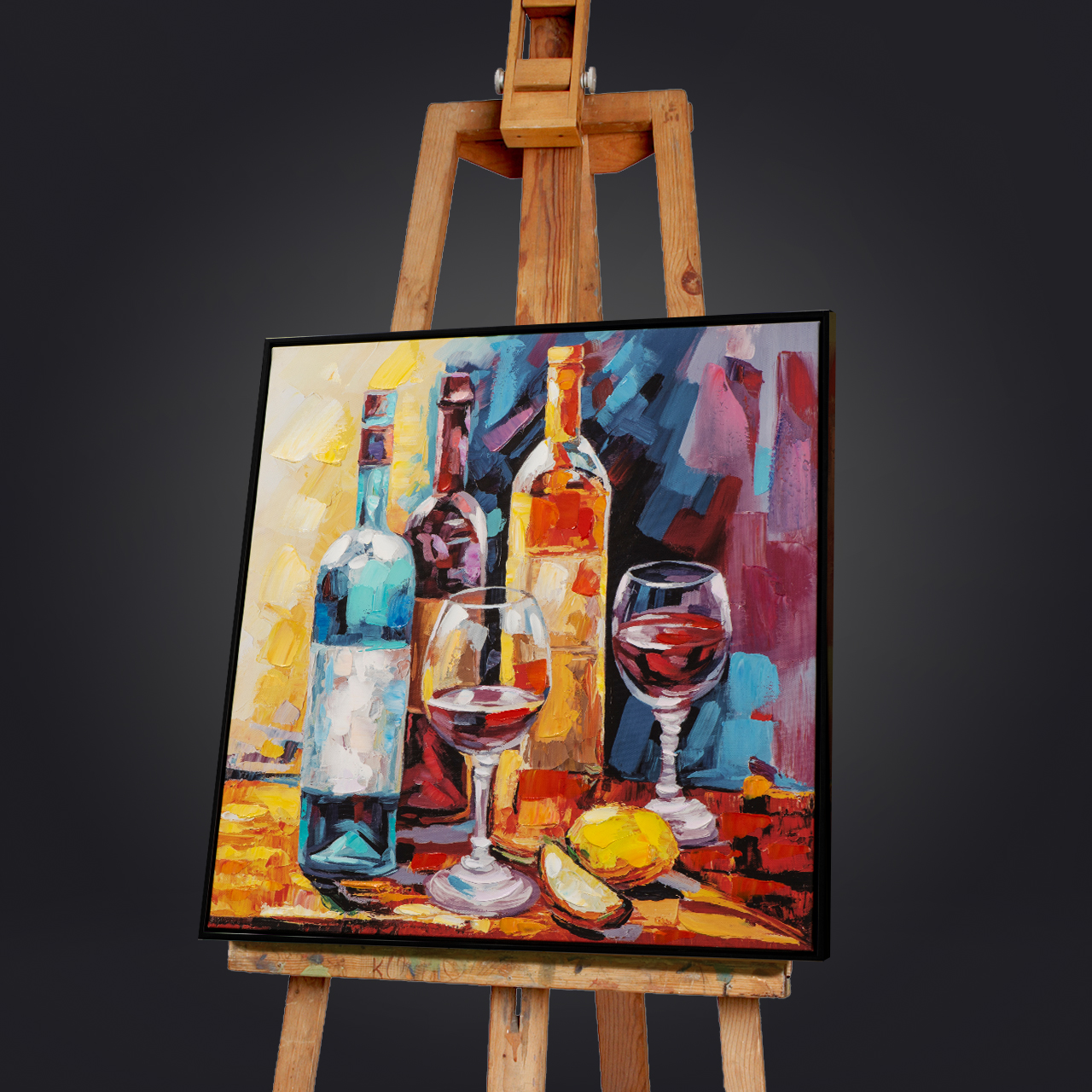 Gemälde-Weinlaune-image LAND