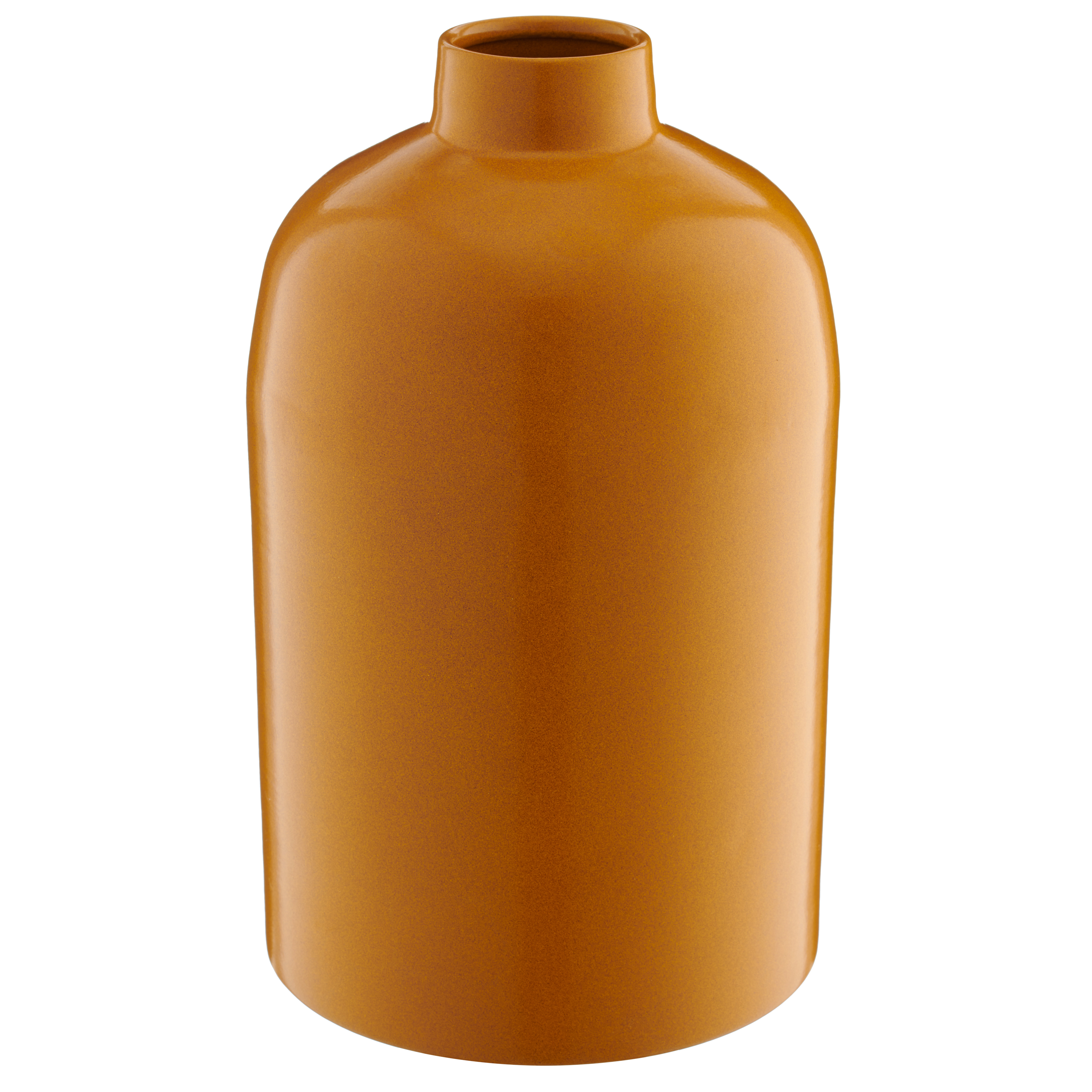 Gasper Vase Flasche, Curry  | Schubiger Möbel