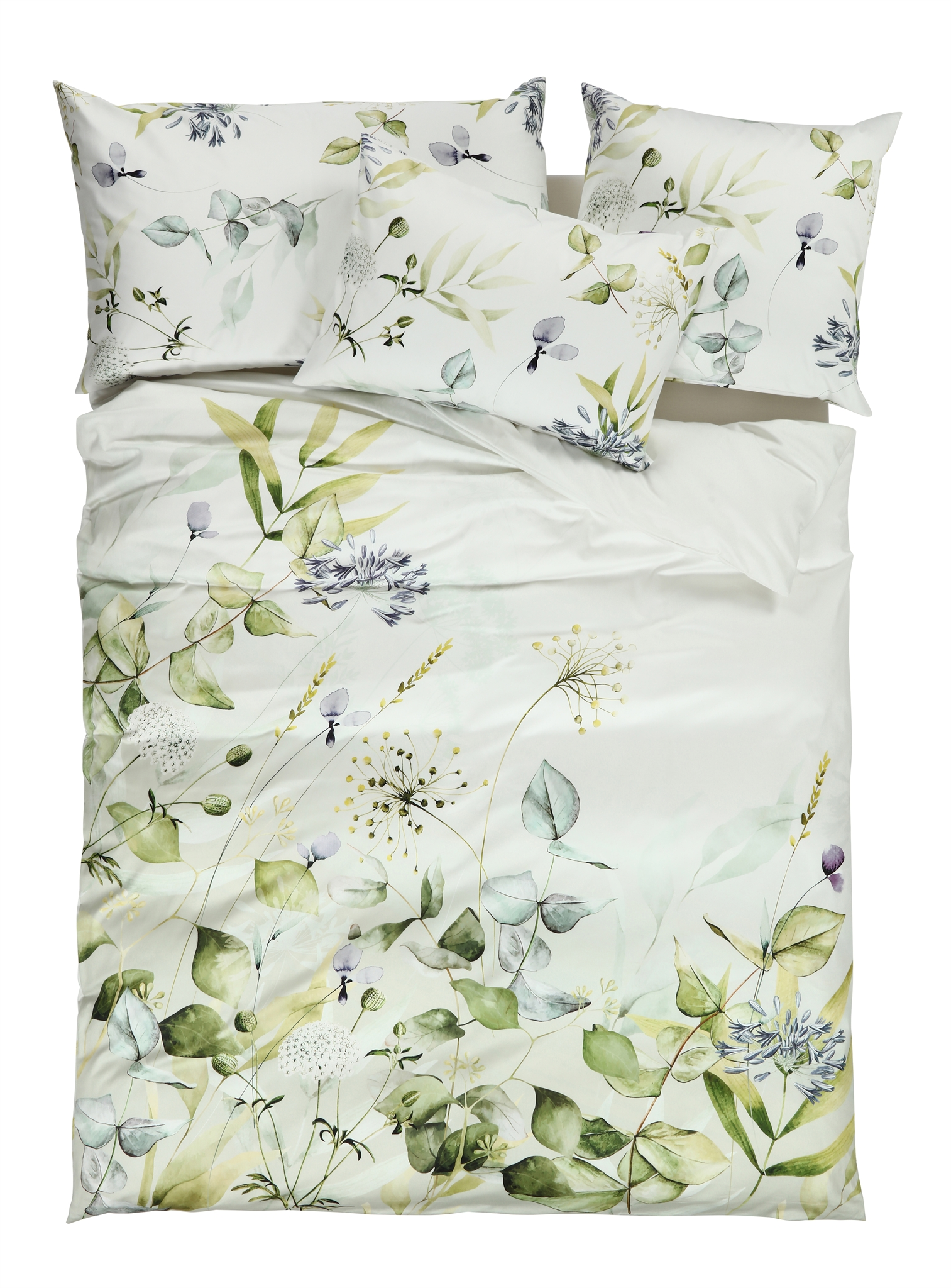 Bettwäsche Christin, Grün Tamara-R / Grösse: 160 x 210 cm