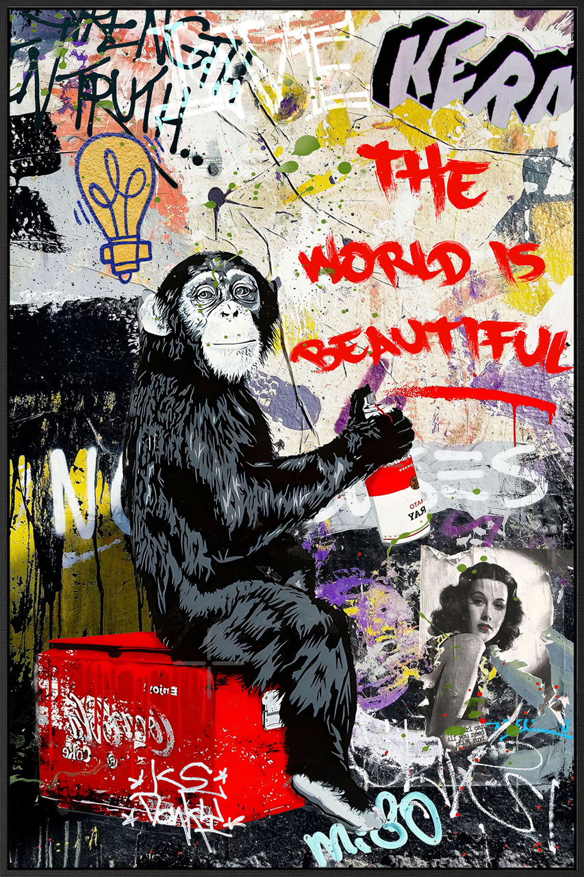 Gemälde Beautyful World! image LAND