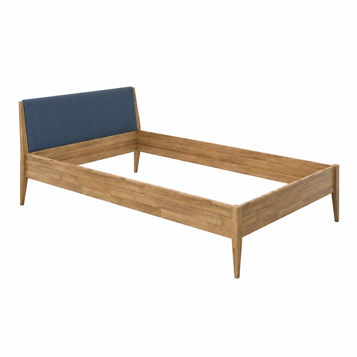 Traumliege Stiene Basic von Paidi / Farbe: Holzfarbig, Blau / Grösse: 120 x 210 cm
