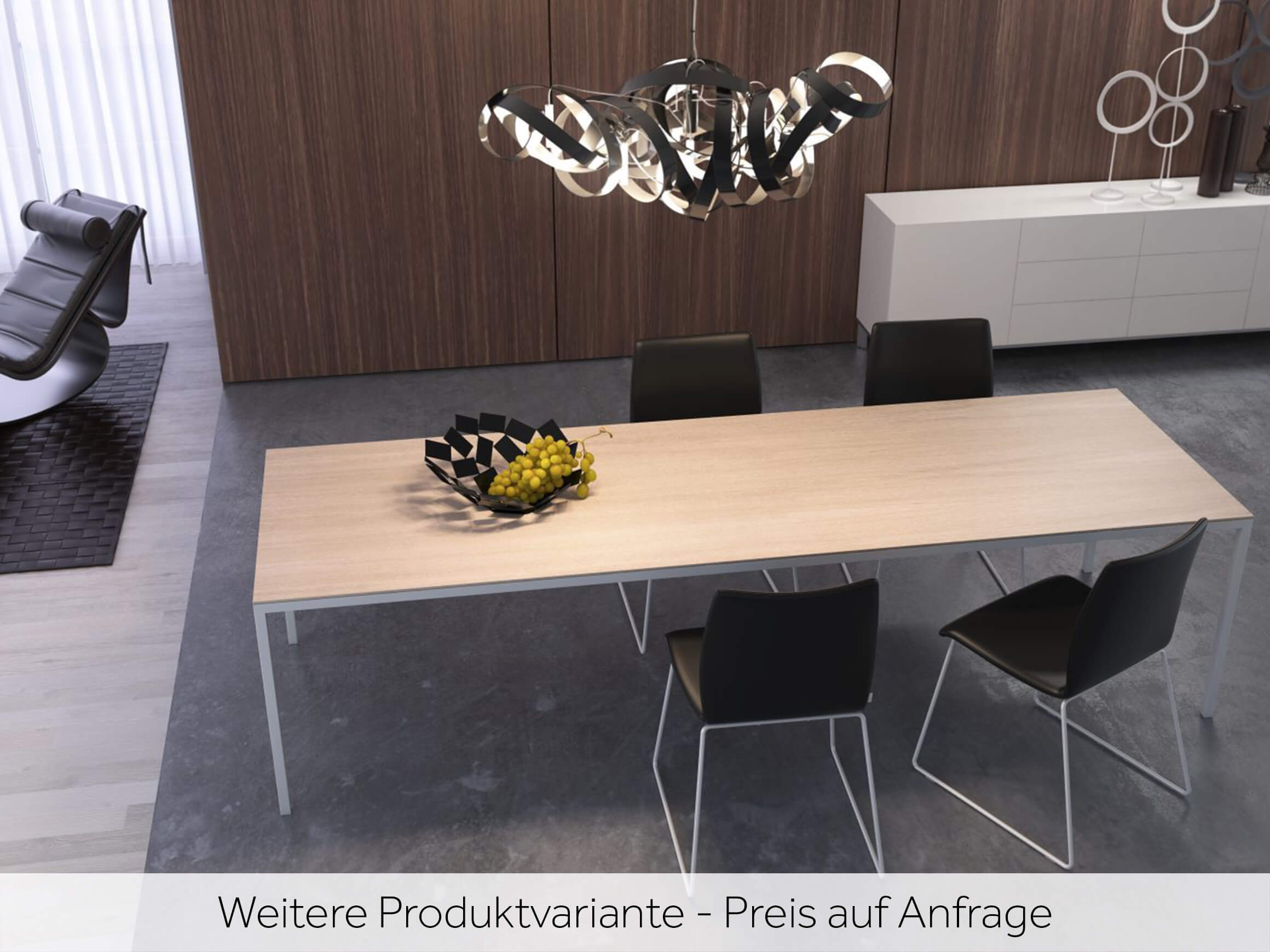 Esstisch Dino Willisau / Tischblattmass (BxT) :200 x 95 cm