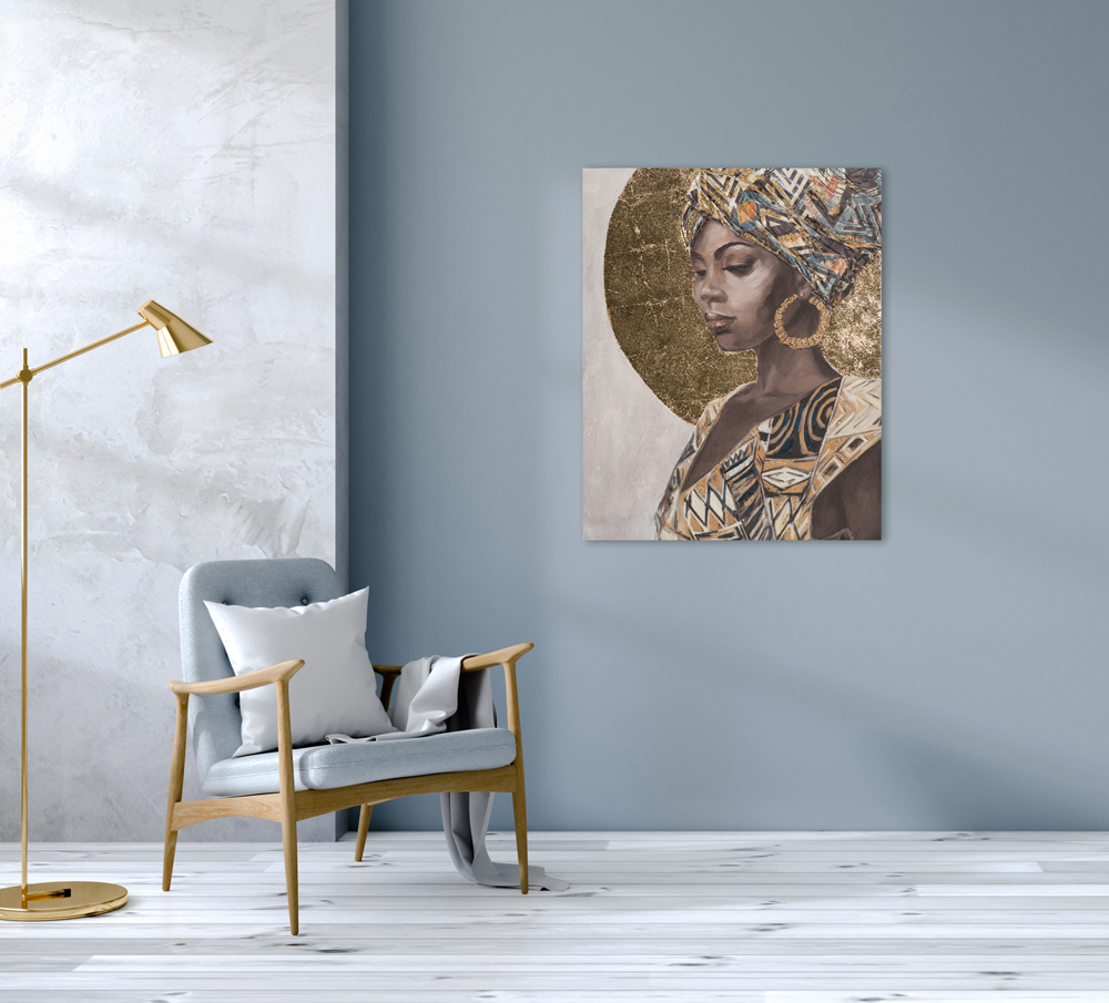 Gemälde-Goldene Sonnenschönheit-image LAND