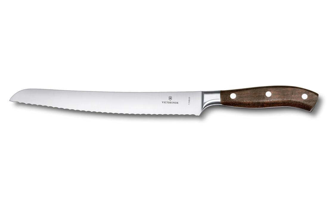Brotmesser Grand Maître Silber/Braun Von Victorinox Alltron / Farbe: Braun