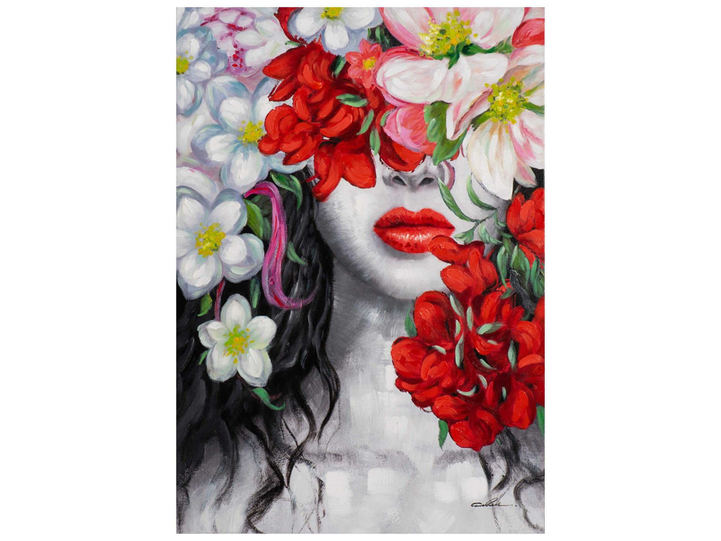 Bild Schönheit Hinter Blumen image LAND