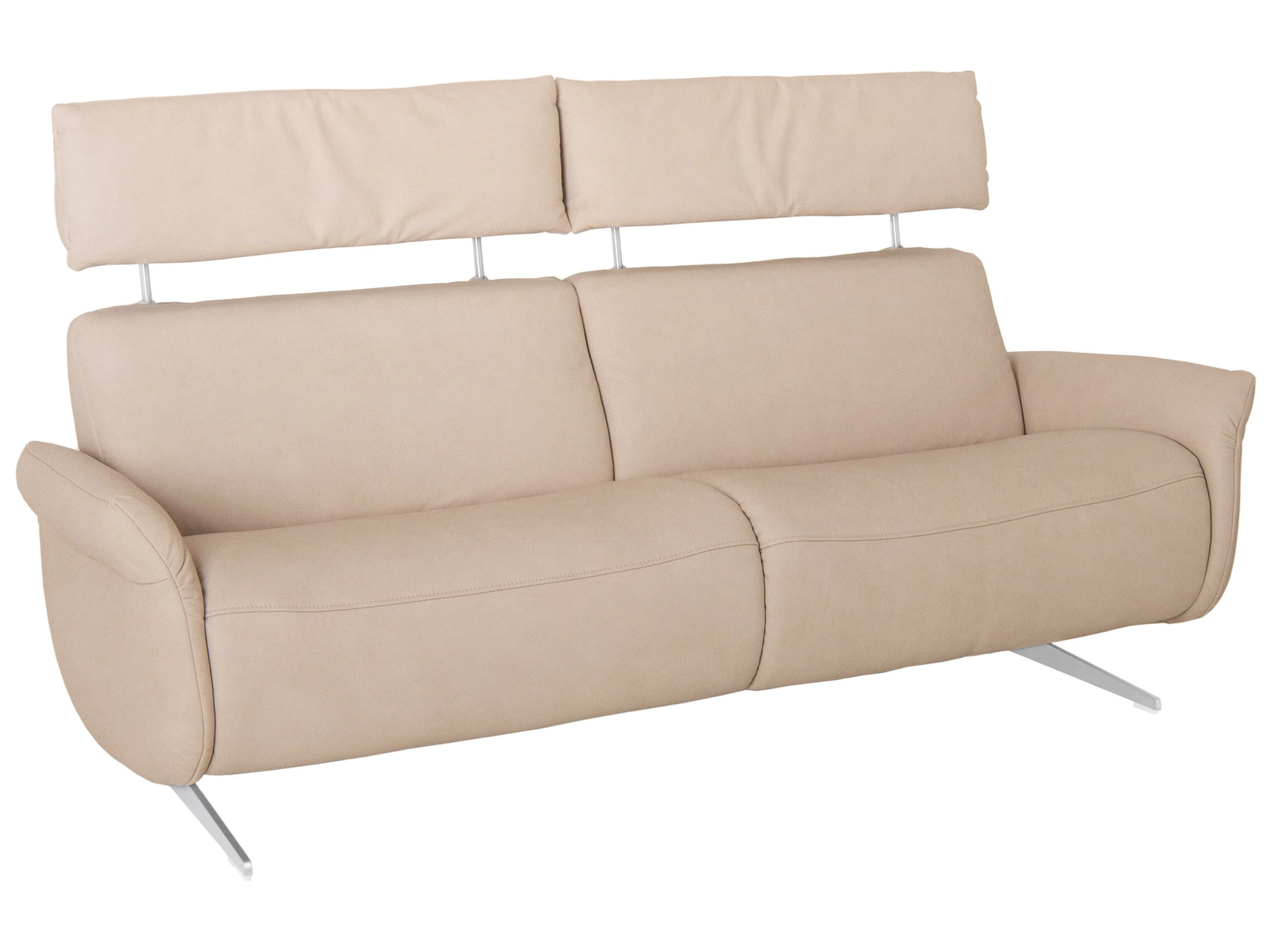 Sofa Chester Basic B: 206 cm Himolla / Farbe: Kiesel / Material: Stoff Basic