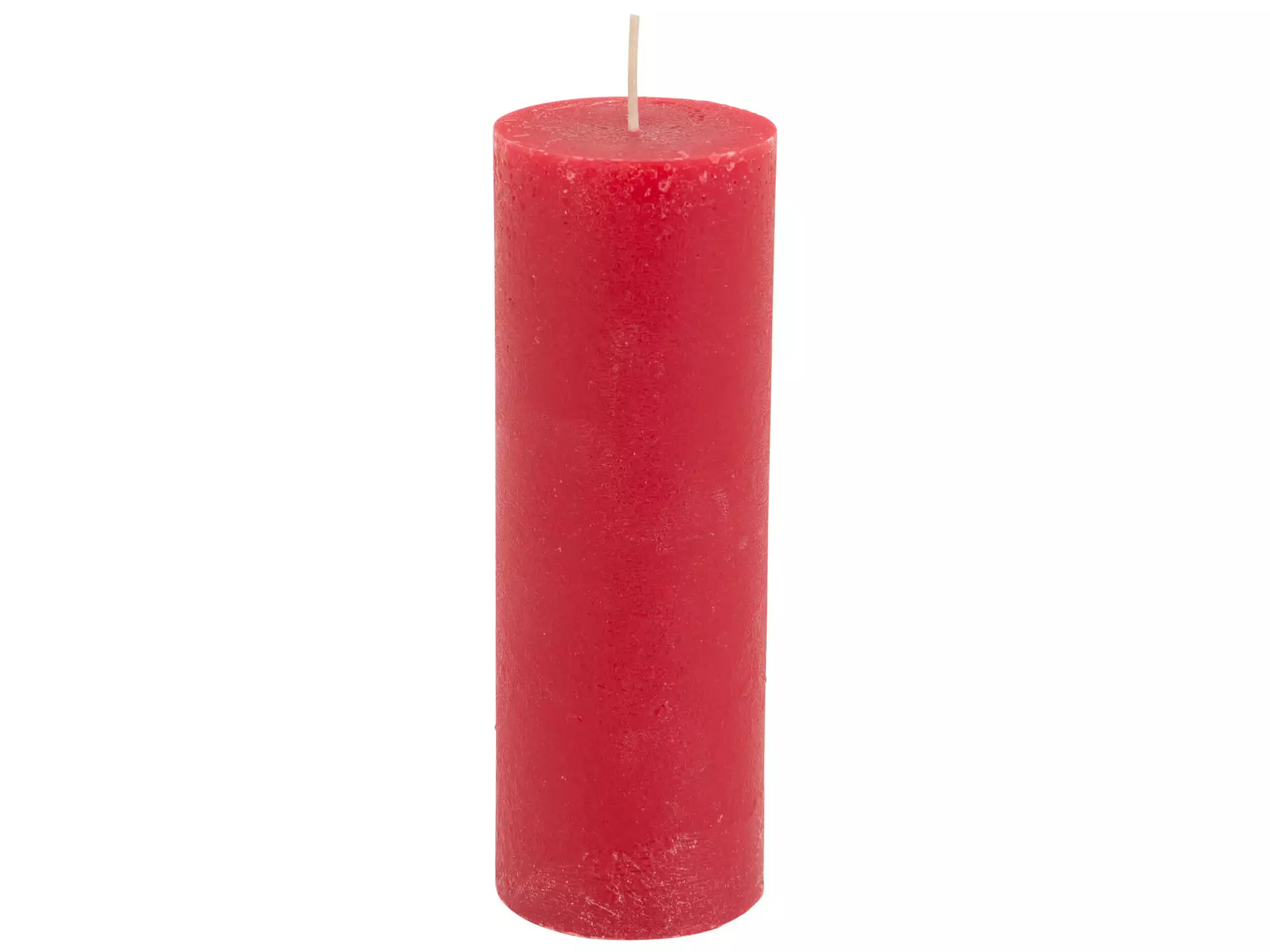 Kerzen, Zylinderförmig, Rot, Durchmesser 7 cm h 20 cm