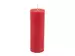 Kerzen, Zylinderförmig, Rot, Durchmesser 7 cm h 20 cm