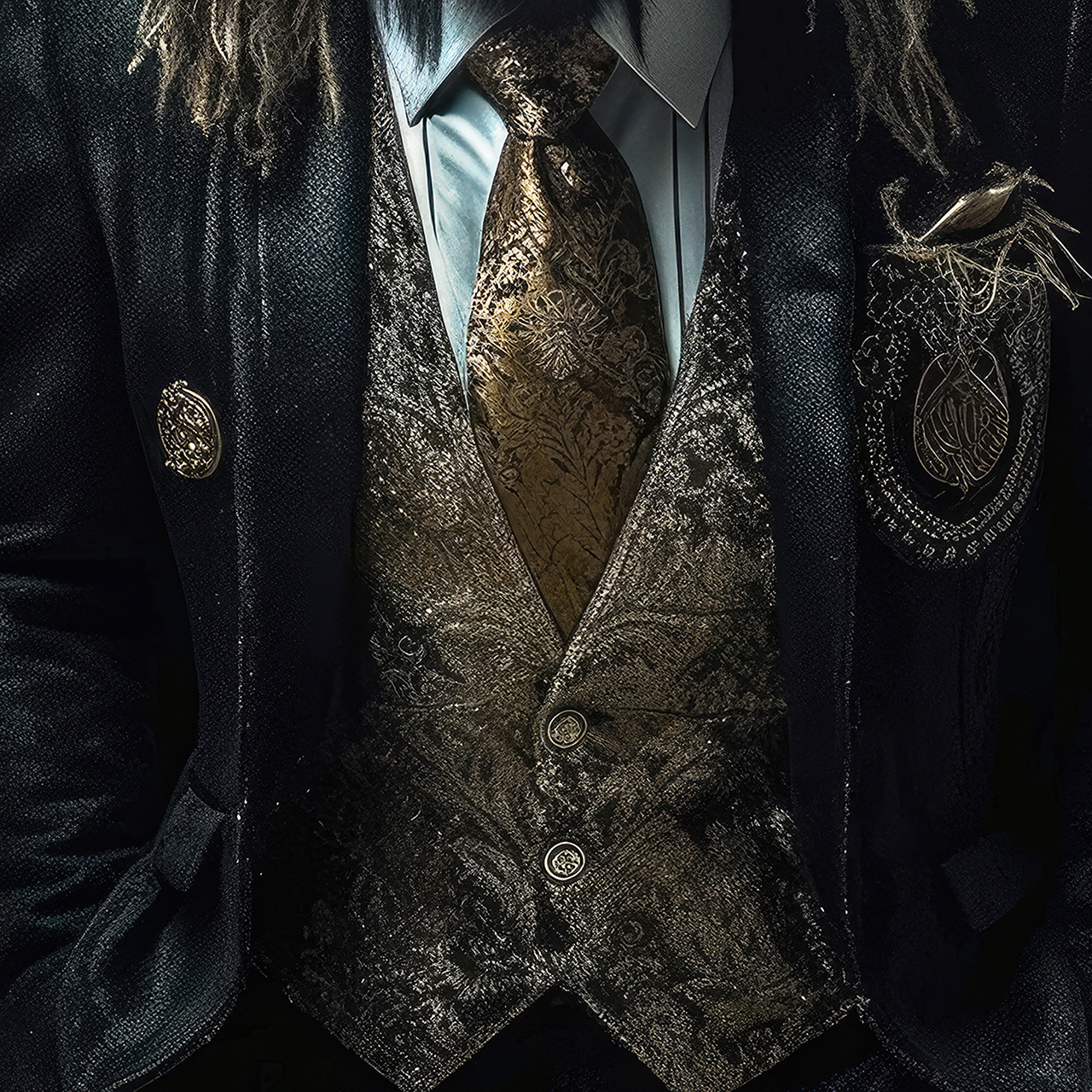 Canvas-Stylish Mr. Bull-image LAND