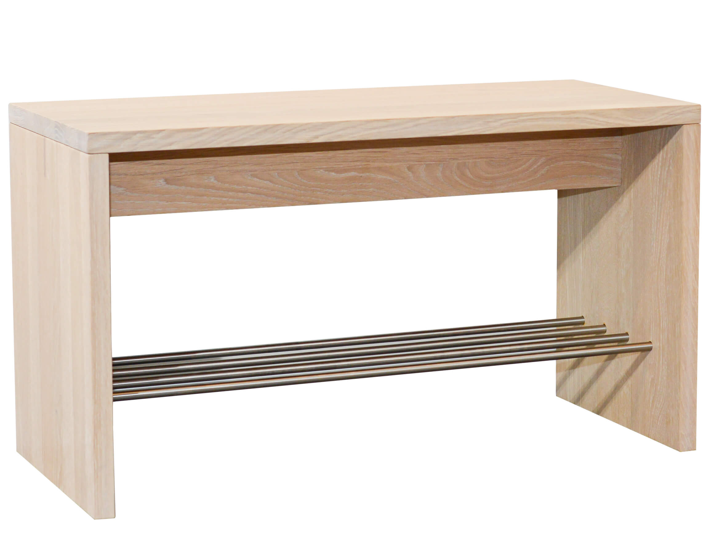 Dielenbank Cubus Team 7 / Farbe: Eiche Chrom