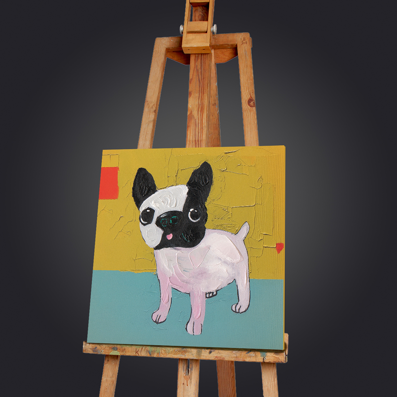 Gemälde-Small Bully-image LAND