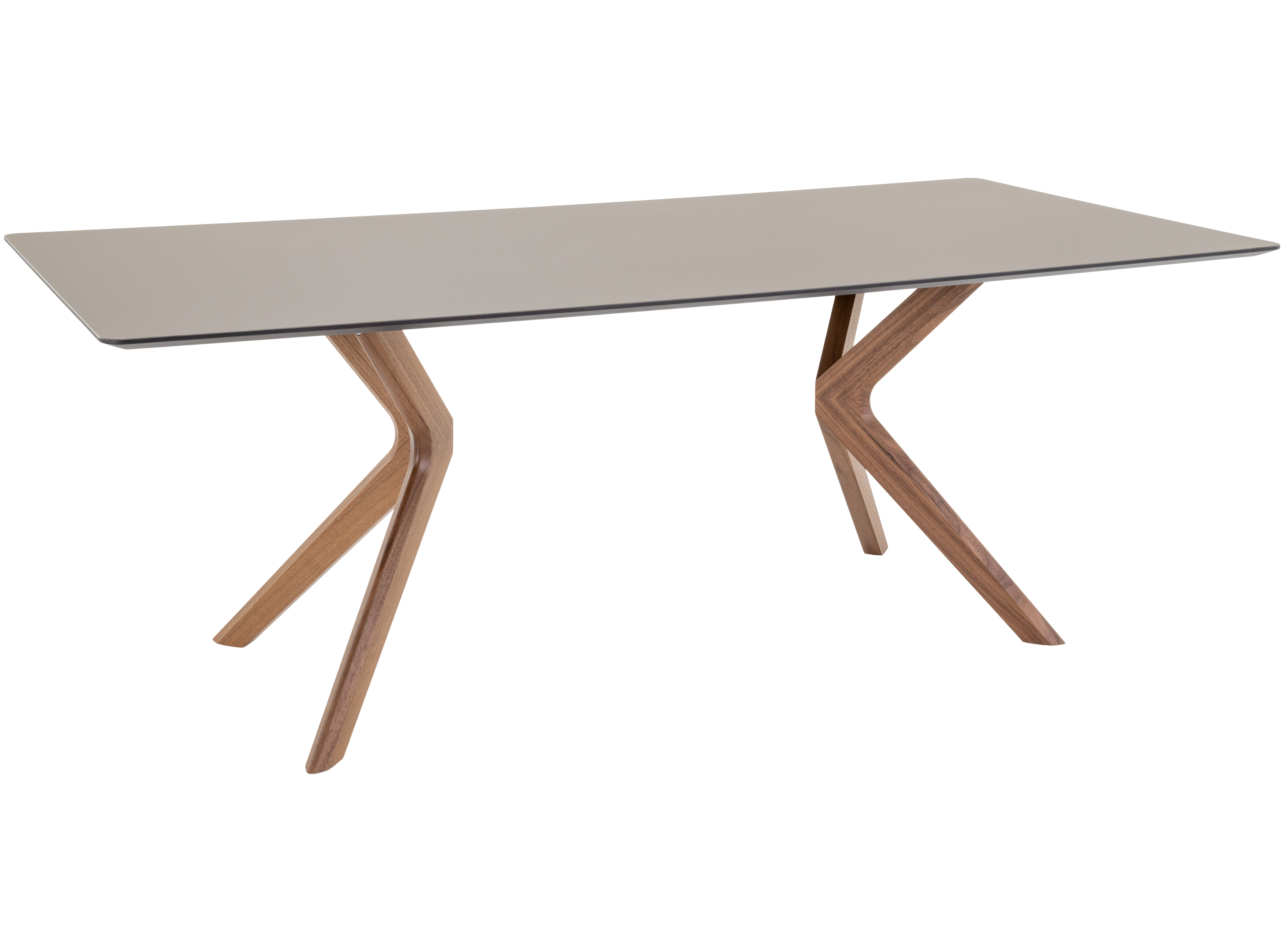 Dining table Twist 4.0 Hpl Deluxe seat / Size: 200 x 95 cm