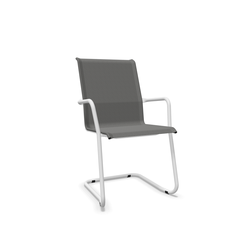 Schaffner Freischwinger Locarno Grau | Schubiger Möbel