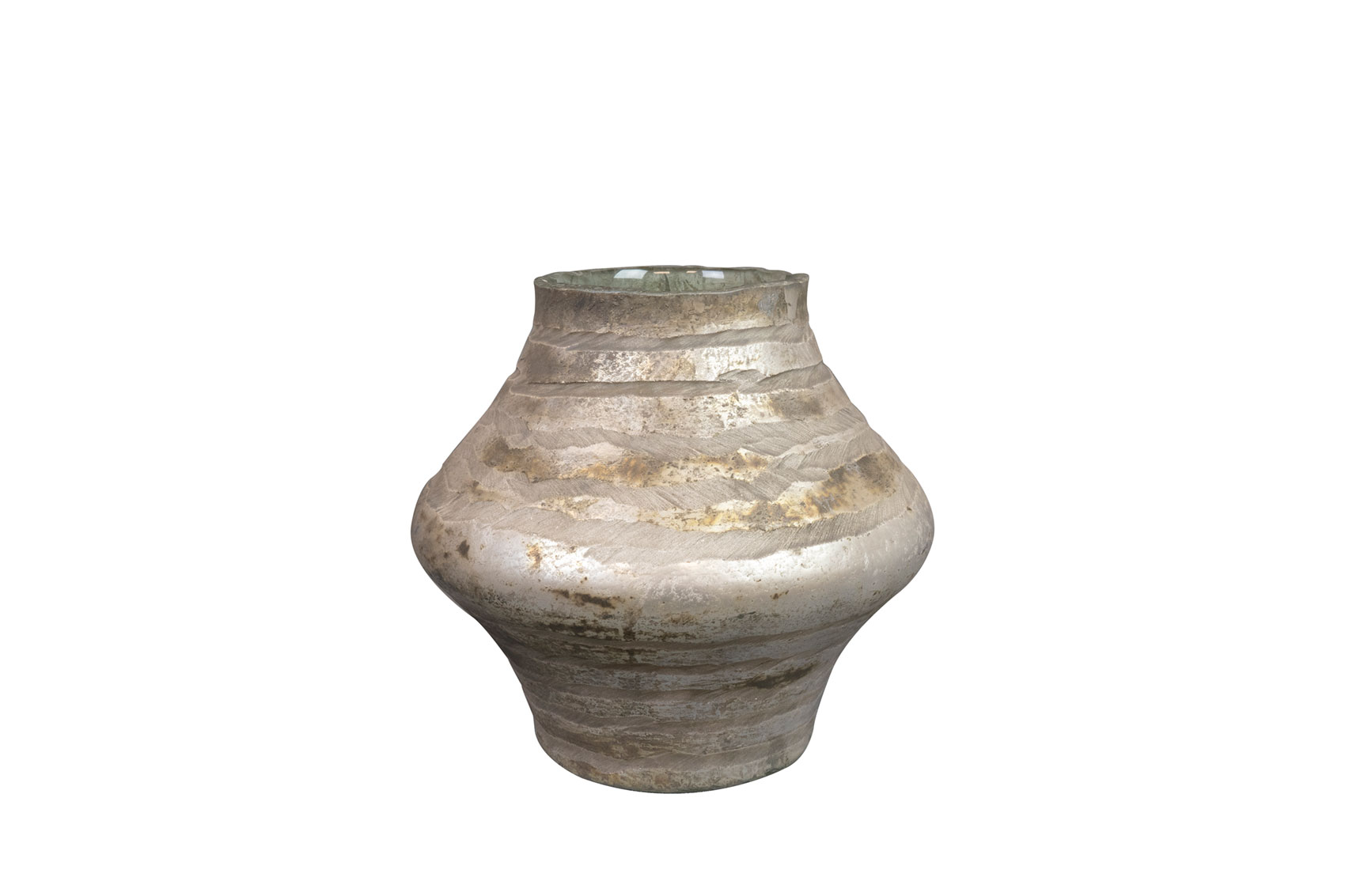 Vase Julie Silber H: 20cm Decofinder