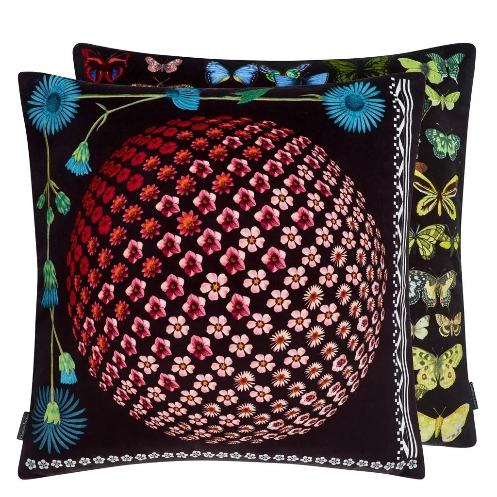 Kissen Cosmos Eden - Multicolore Designers Guild / Farbe: Mehrfarbig von Christian Lacroix