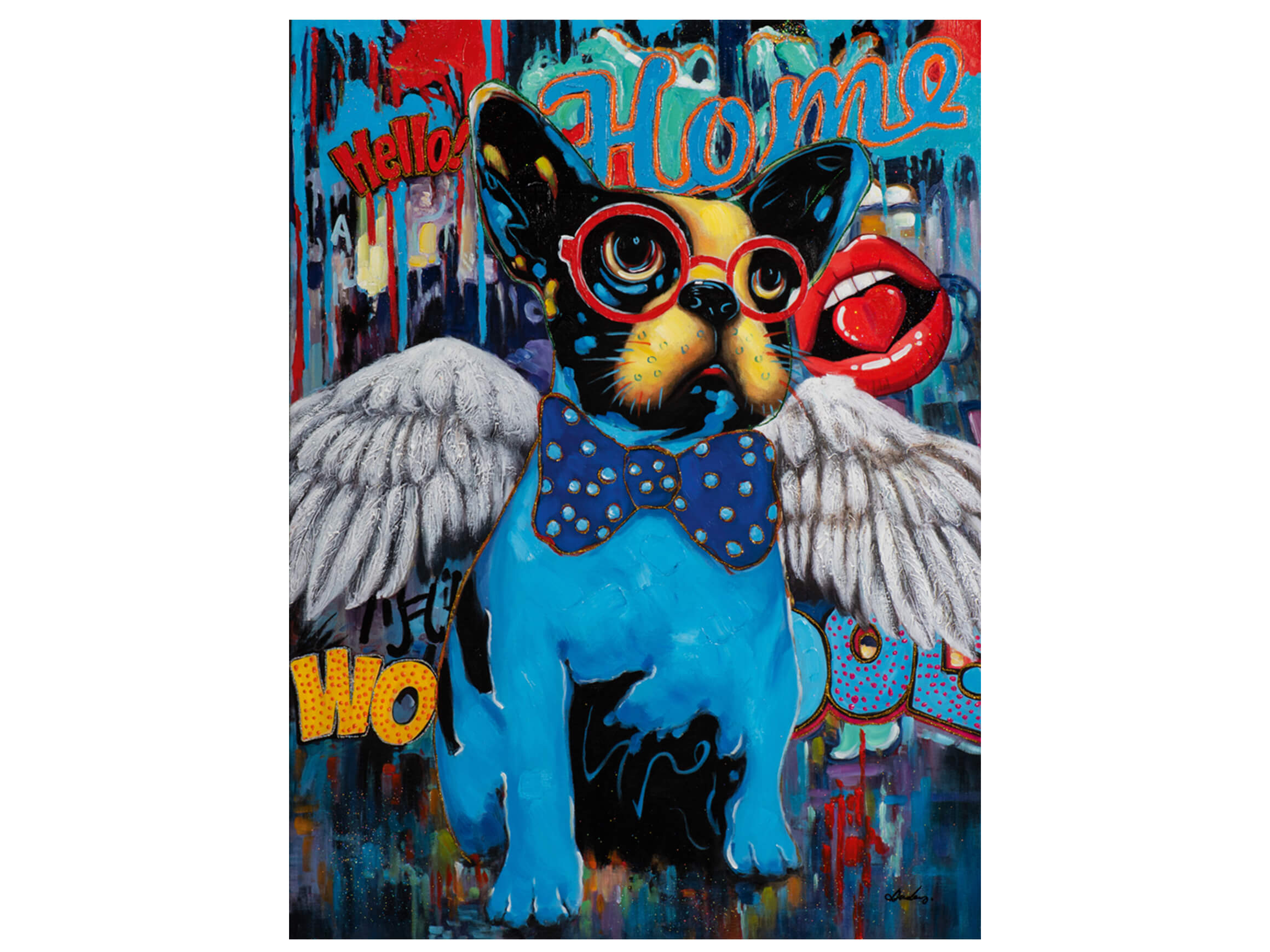 Bild Pop Art Hund image LAND