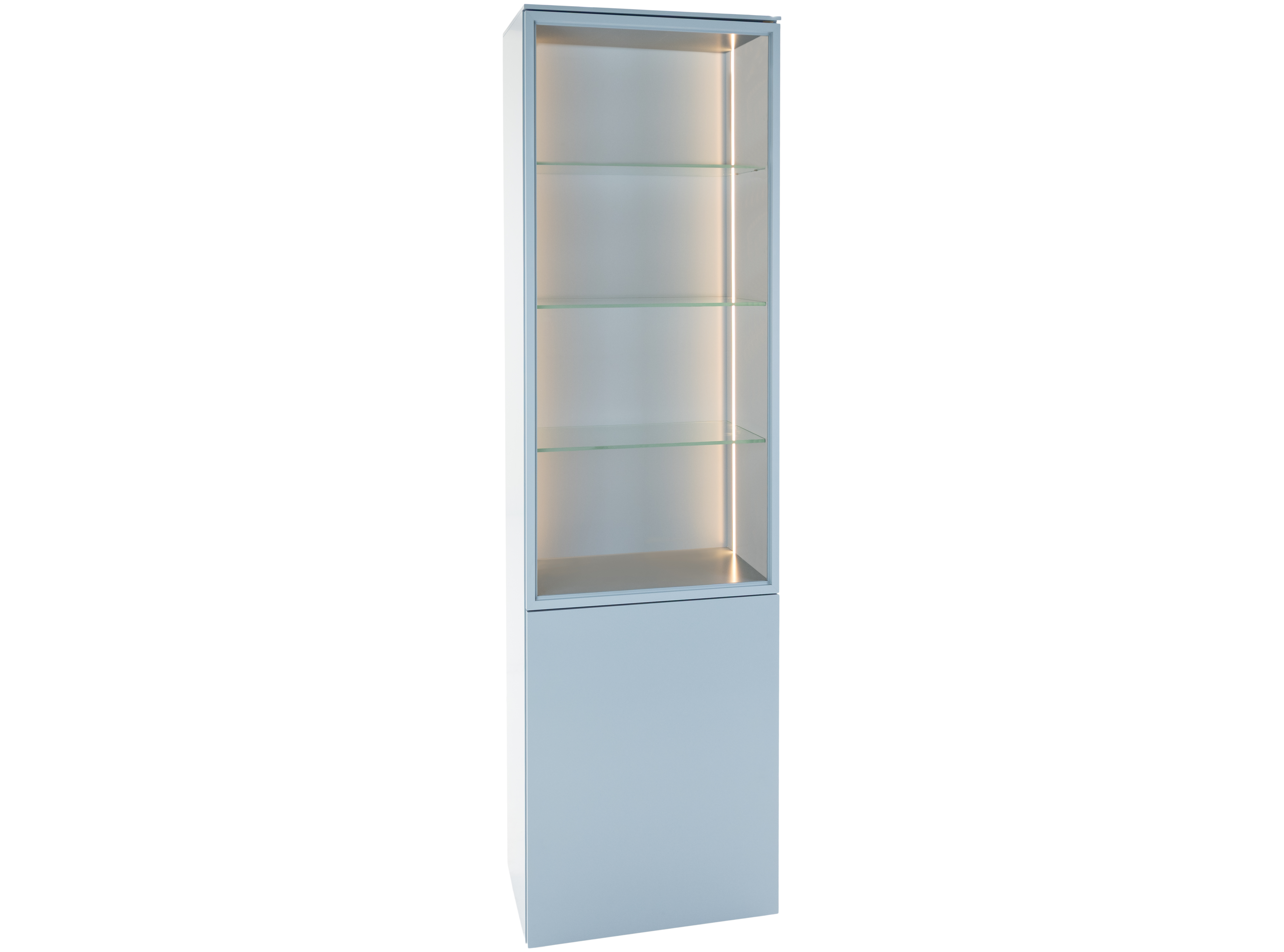 Vitrine Amaya von Schöner Wohnen Kollektion / Farbe: Blau,Blaugrün