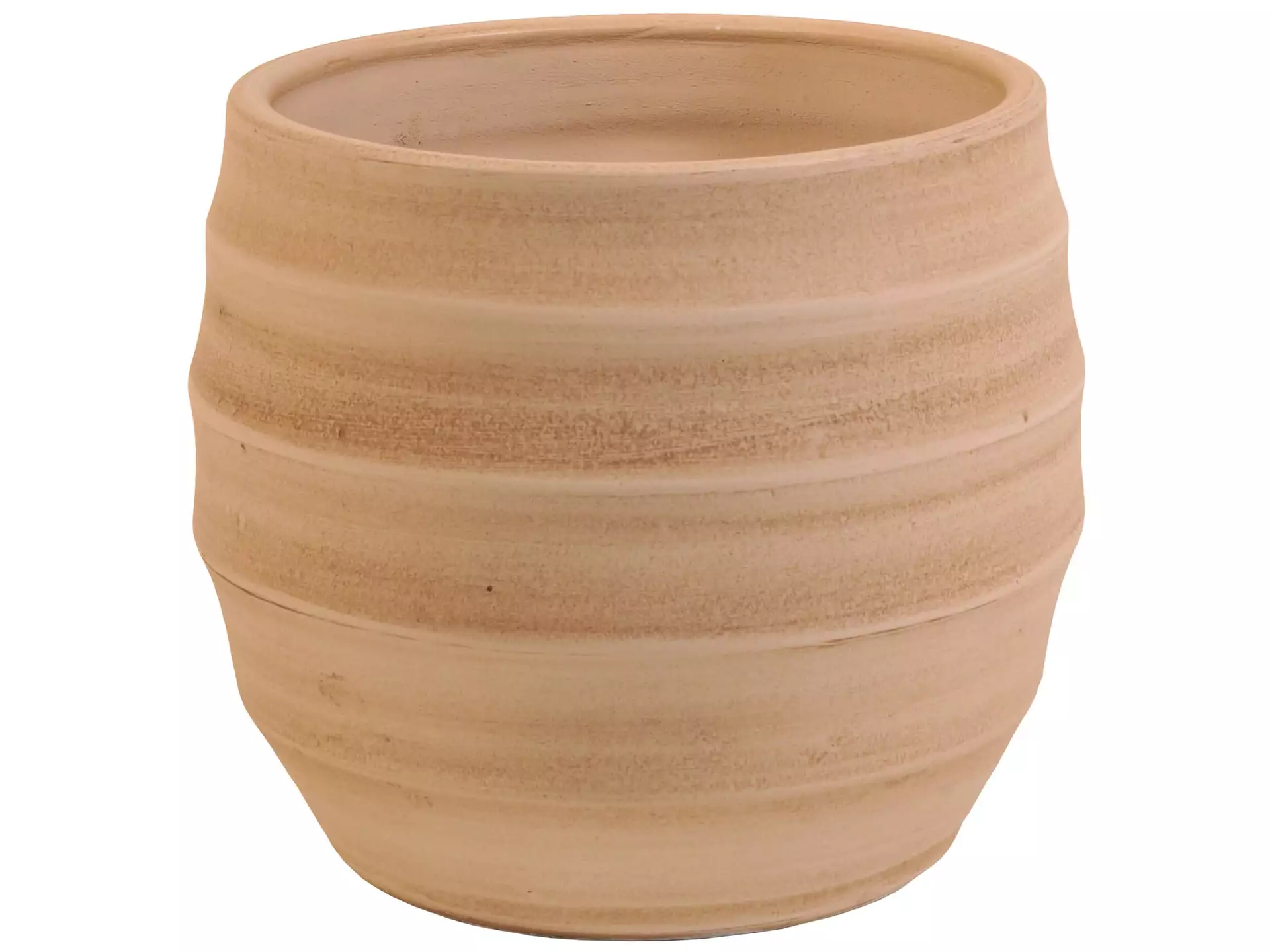 Gefäss Keramik Beige H: 21 cm Schlittler / Farbe: Beige