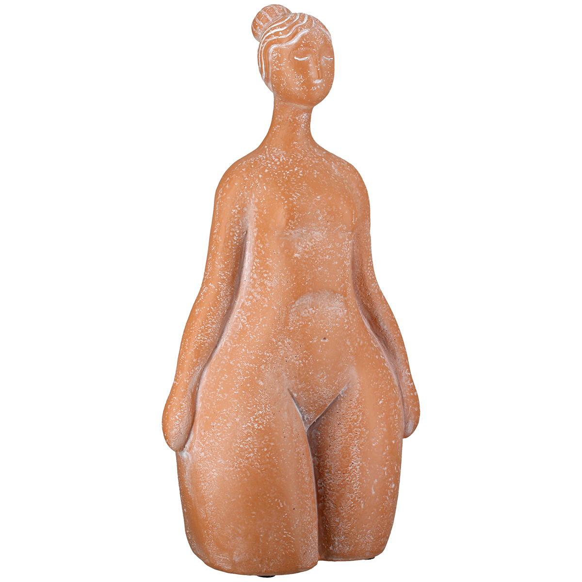 Figur-Marcelle Orange H: 34 cm-Gilde