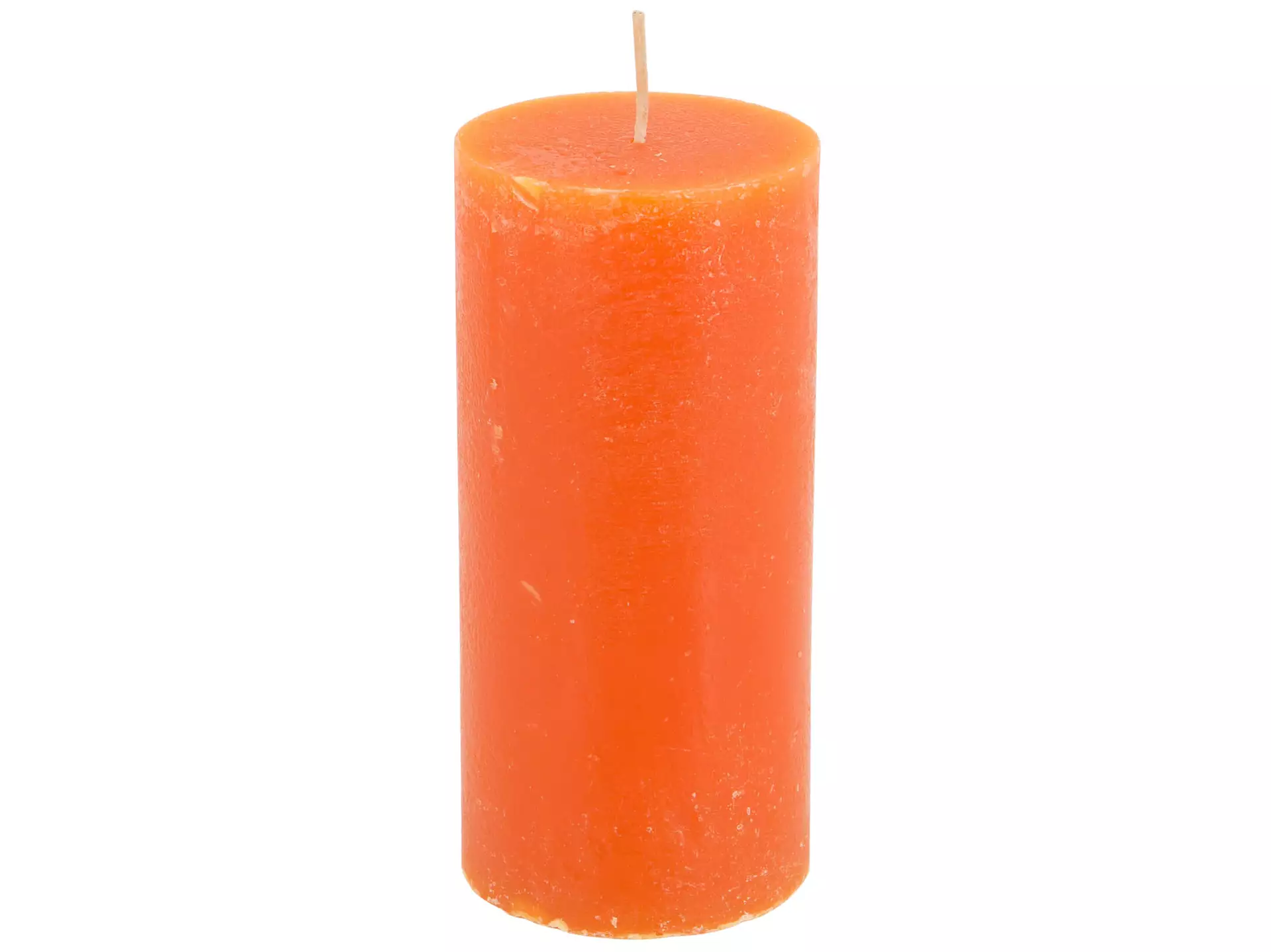 Kerze, Zylinder, Orange, Brenndauer 70 Std., Durchmesser 7 cm h 15 cm