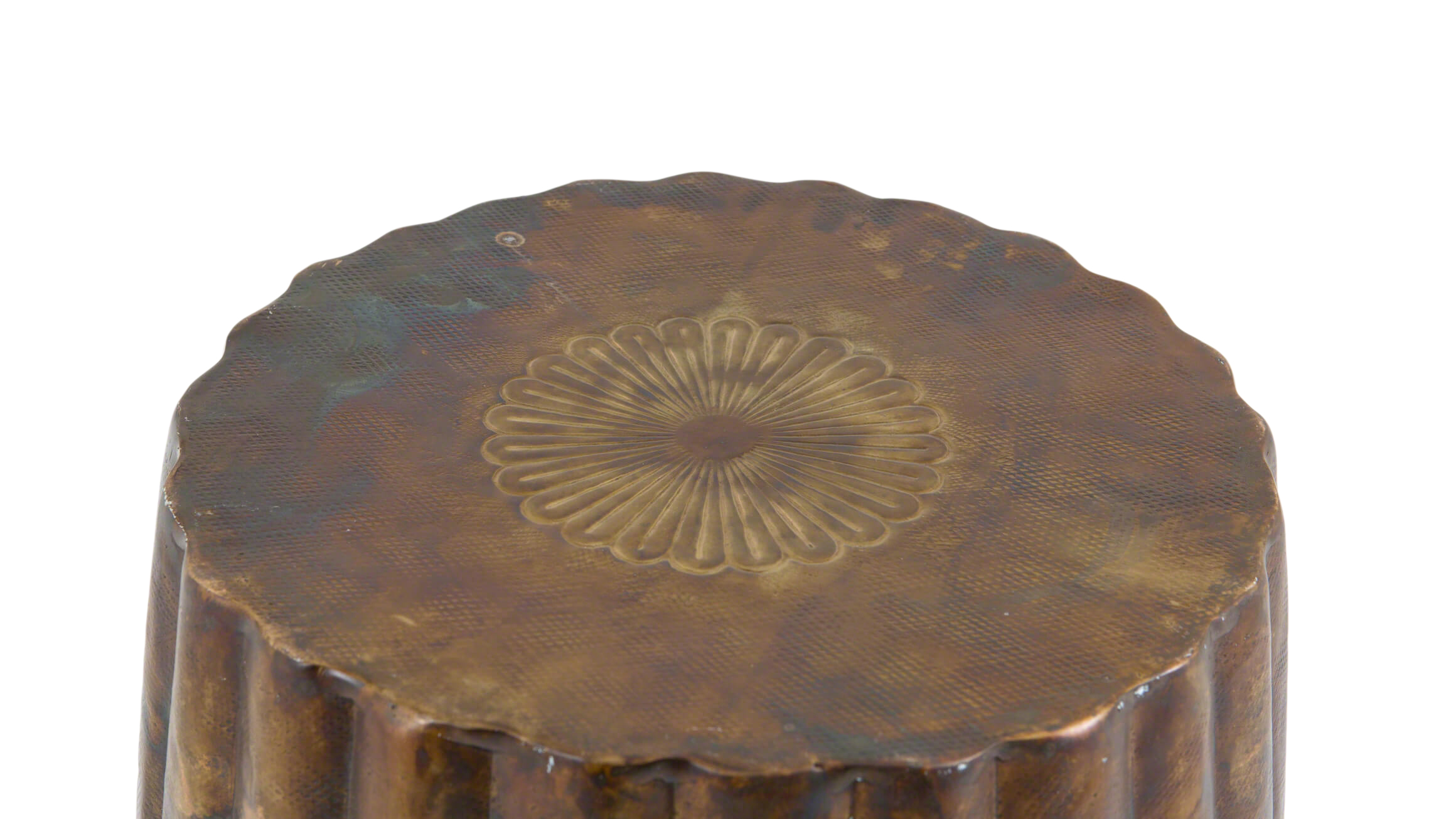 Beistelltisch Madelina, Aluminium, Durchmesser 50 cm h 62 cm