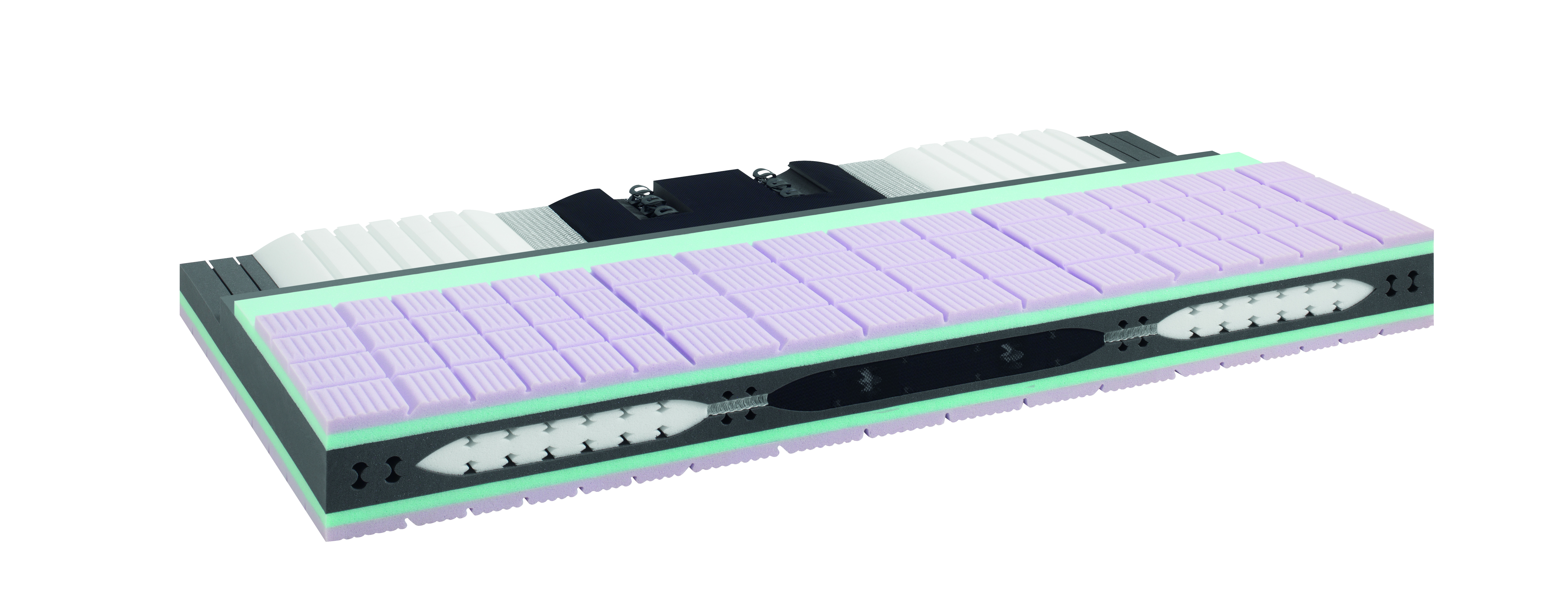 Matratze Superflow Luxe Riposa / Grösse: 200 x 220 /Matratzenhärte: hart