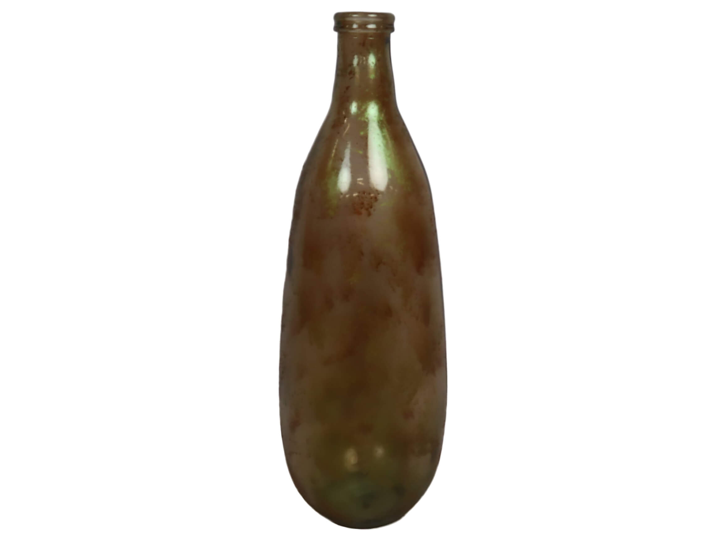 Decofinder Vase Glas Altgold H: 25 cm  | Schubiger Möbel