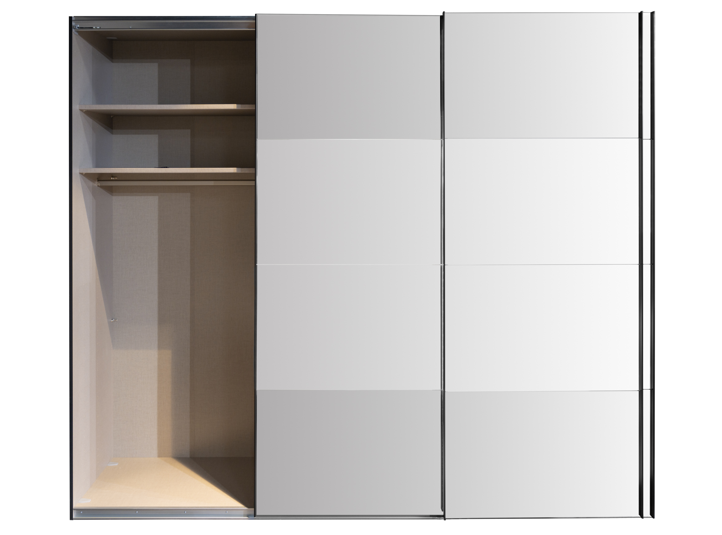 Schwebetürenschrank Scalea Möbelwerke / Grösse: 270 x 60 cm