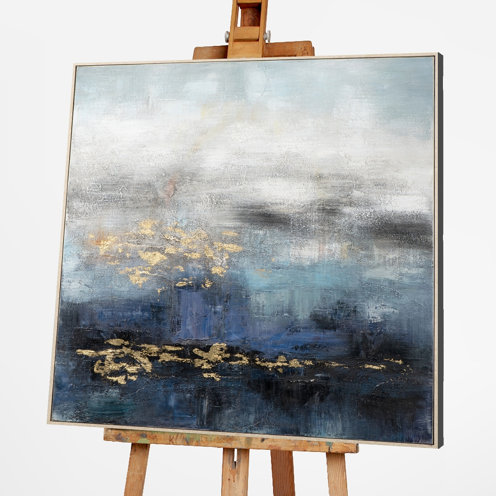 Bild Goldschimmer image LAND / Grösse: 100 x 100 cm