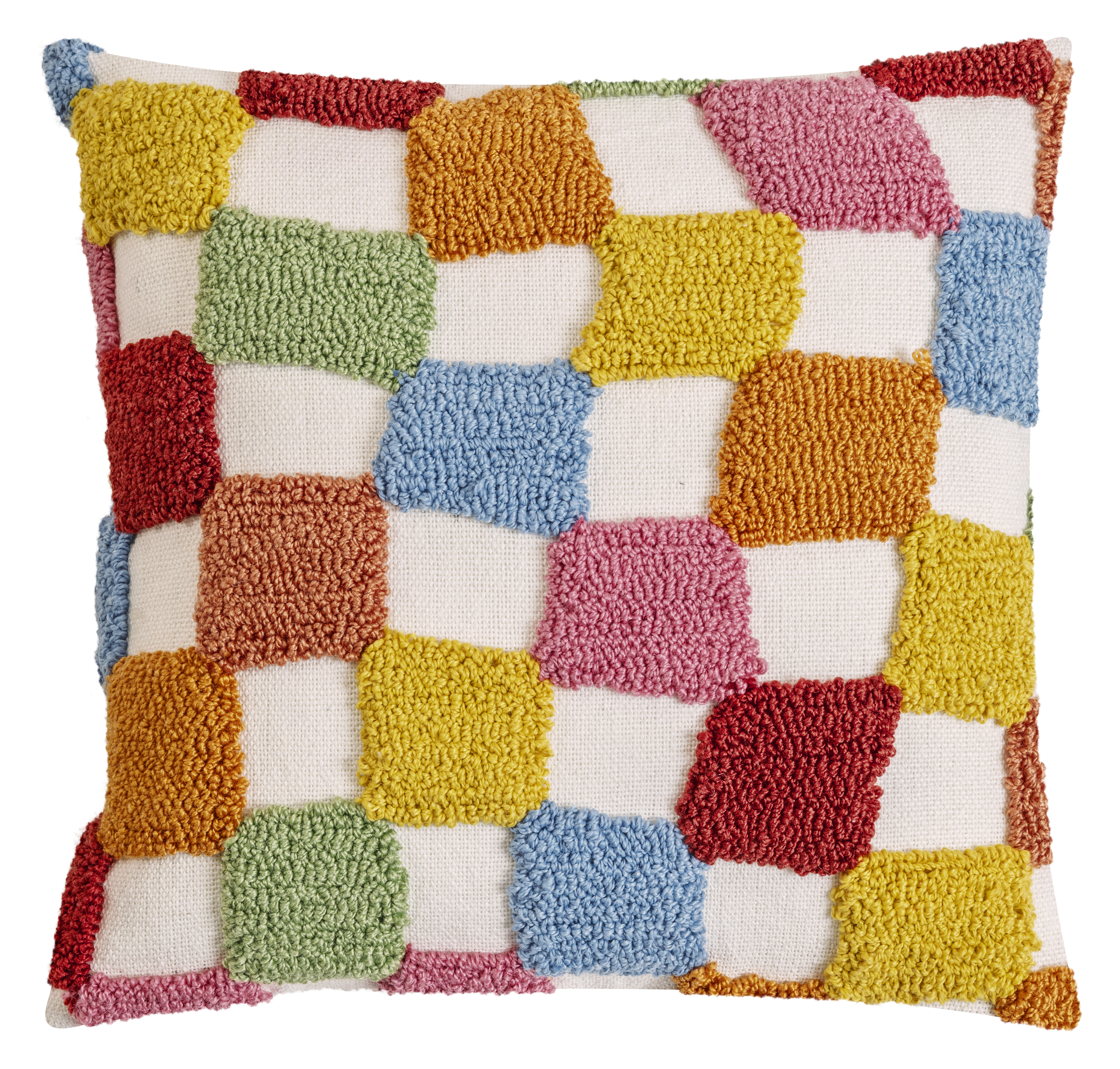 Kissenhülle Sunny Checkered Magma