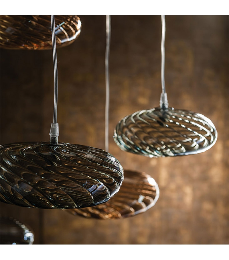 Hängelampe Lim-Z Graublau Cattelan / Farbe: Graublau