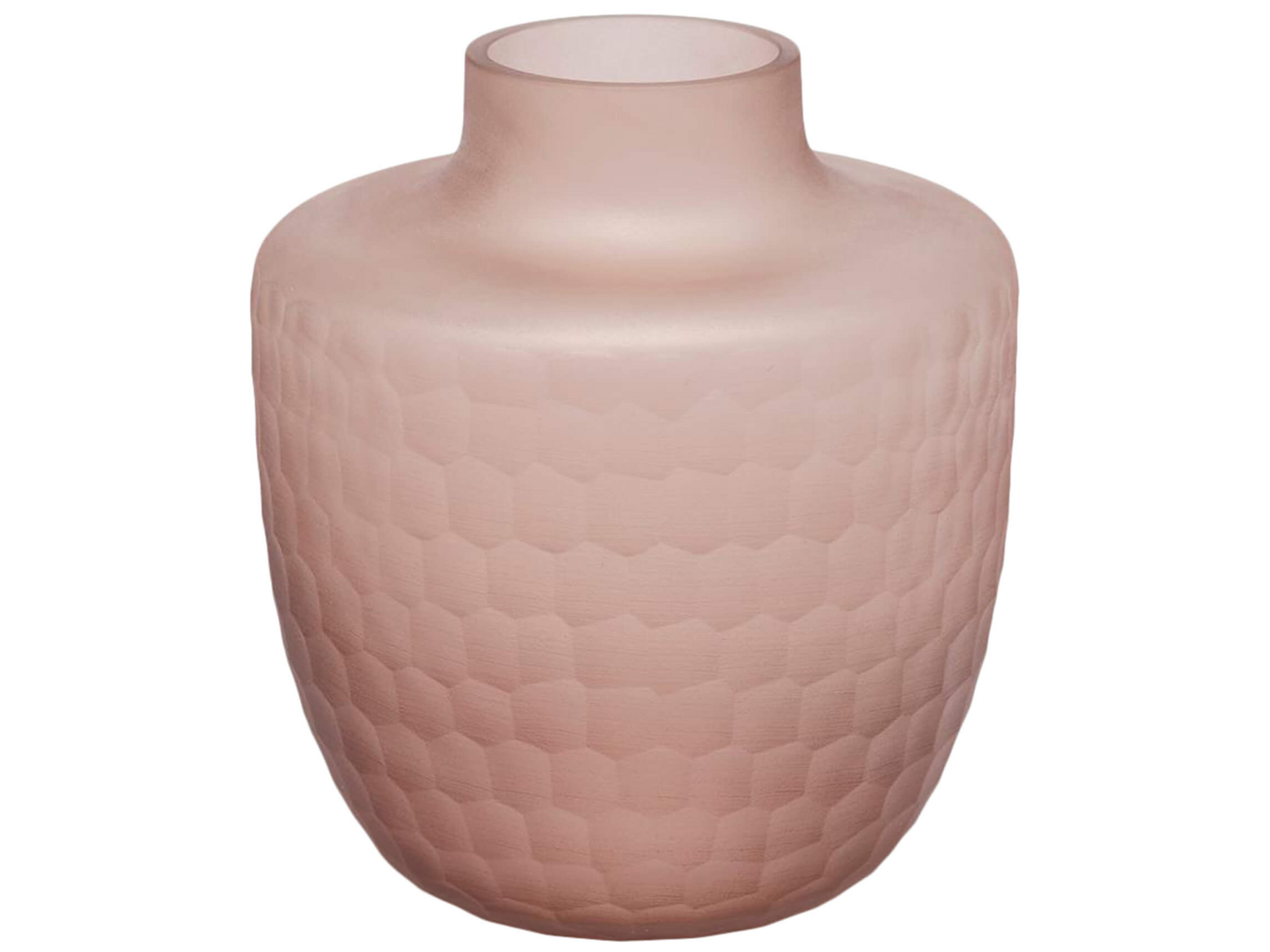 Vase Glas Antik Rosa H: 24 cm Edg Vase Glas Antik Rosa H: 24 cm Edg