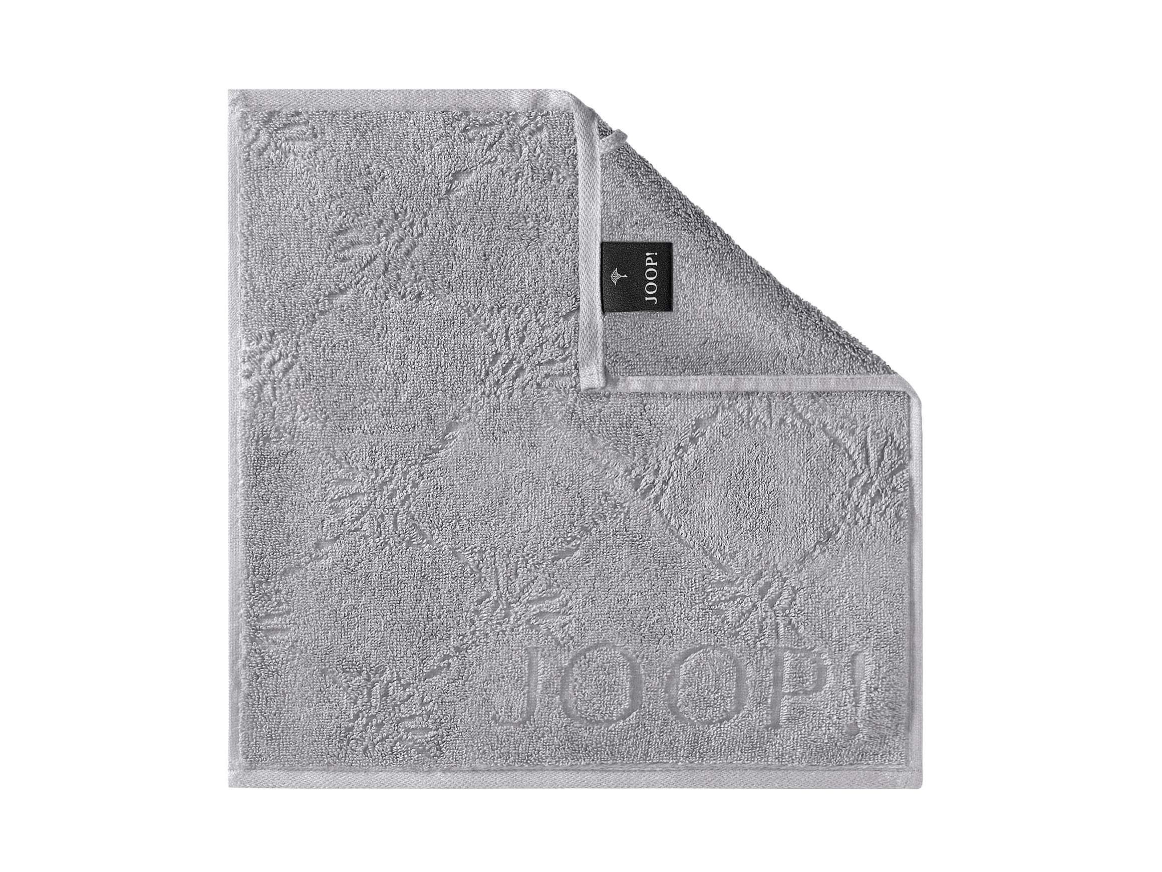 Joop Seiflappen Uni Cornflower Platin. Grösse: 30x30 cm