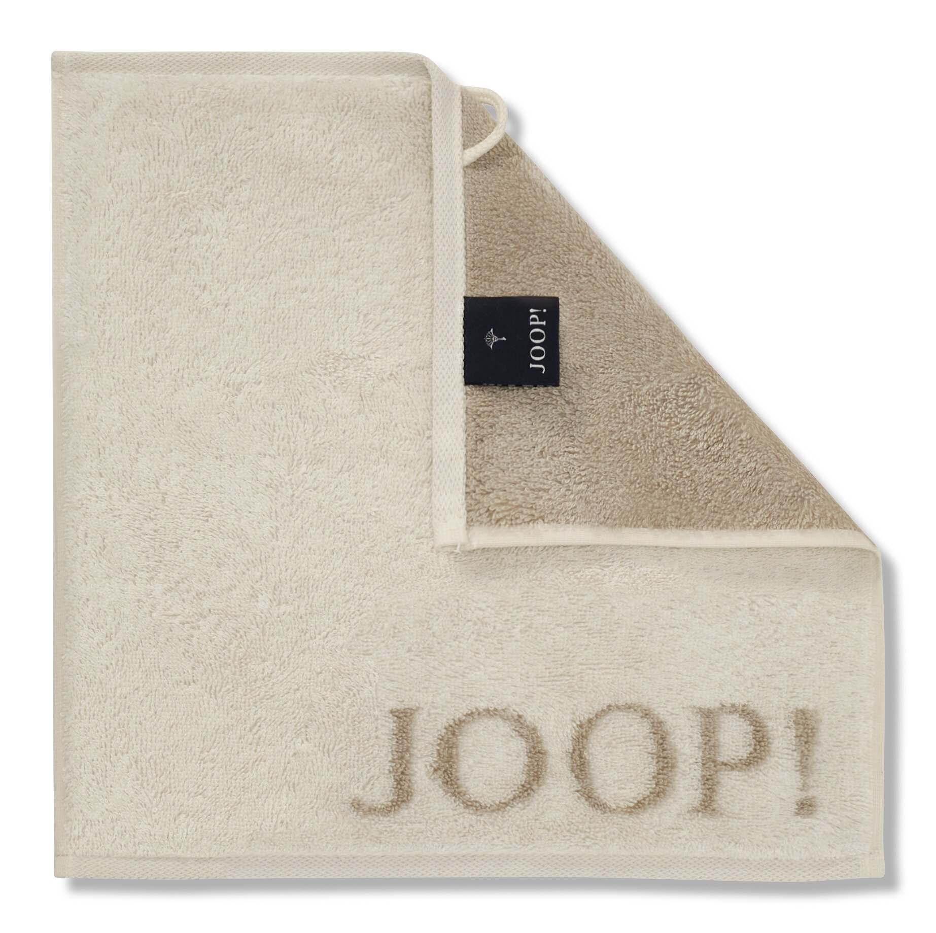 Cawö Seiftuch Doubleface, 30 x 30 cm Beige | Schubiger Möbel