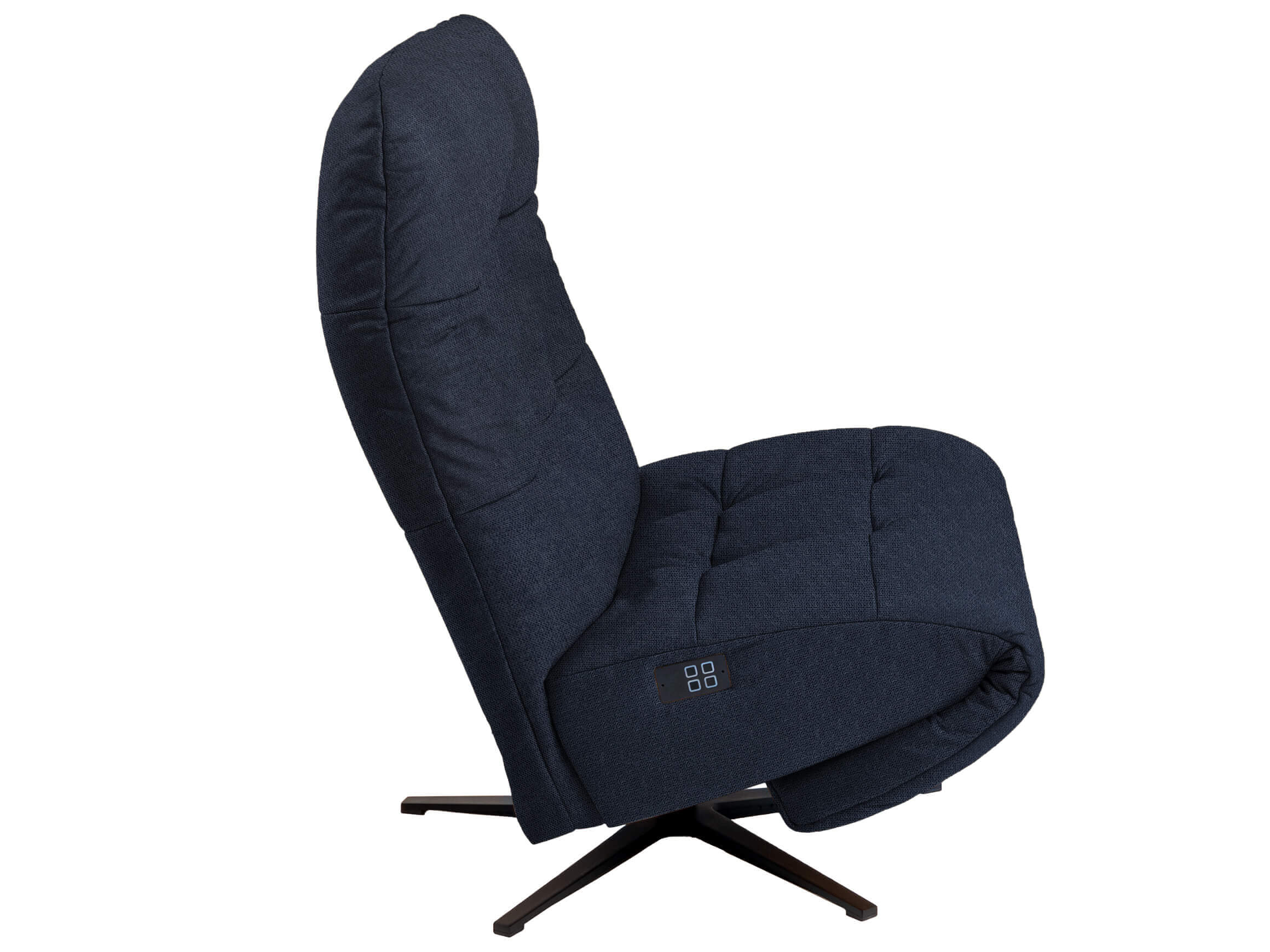 Sessel Palinka Basic Schillig Willi / Farbe: Marine / Material: Stoff Basic