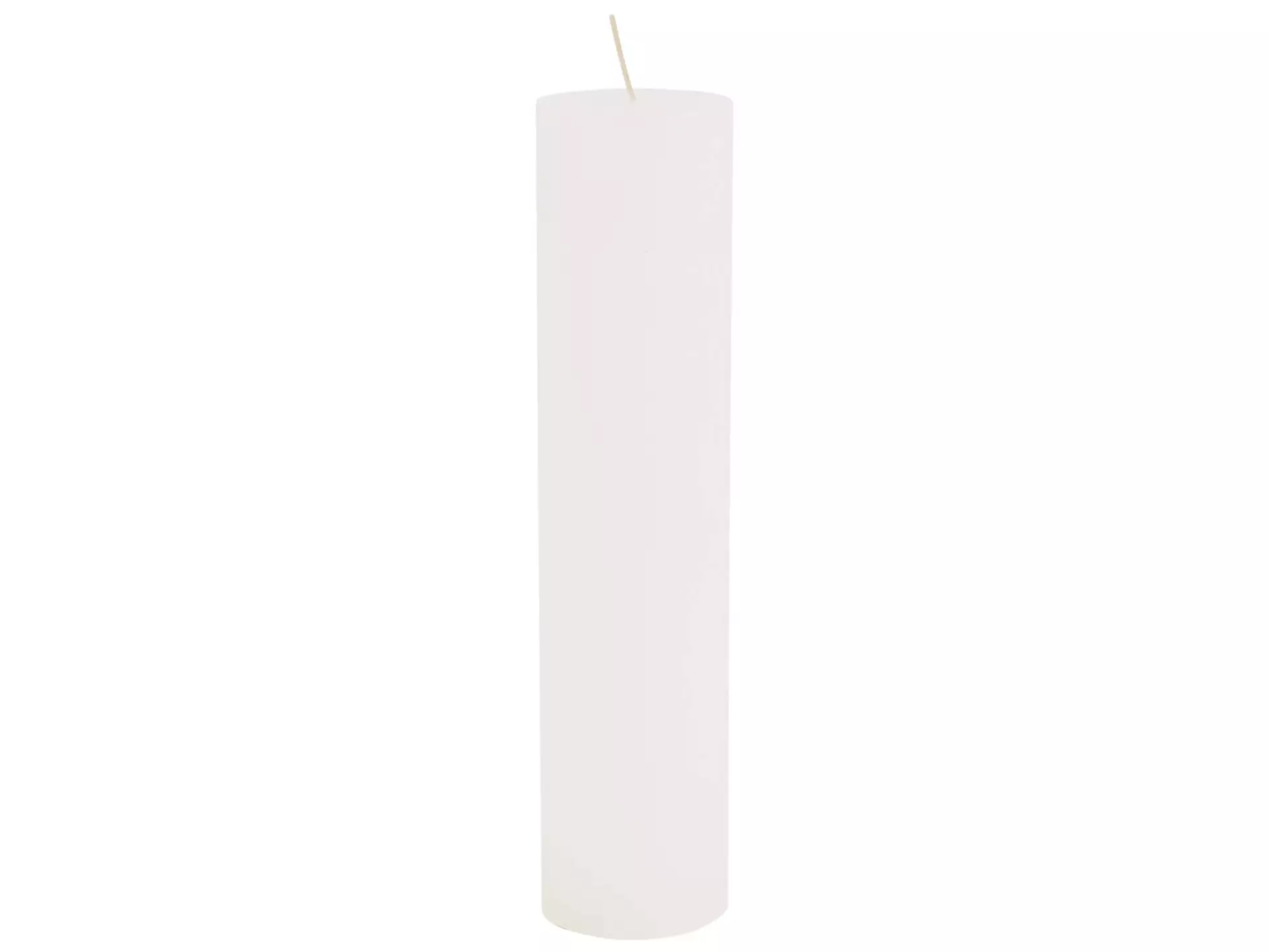Kerzen, Zylinderförmig, Weiss, Durchmesser 7 cm h 30 cm