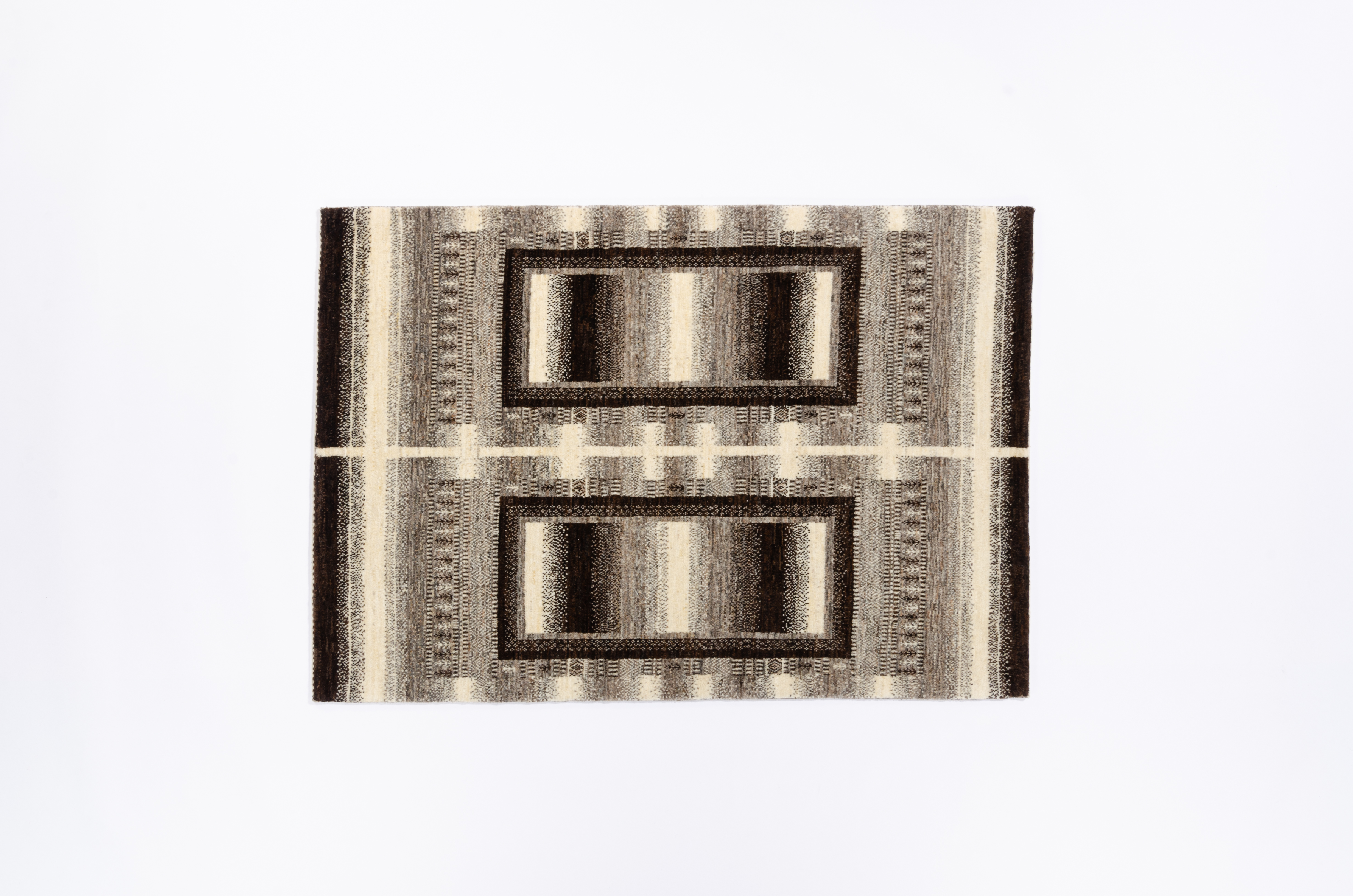 Nomadenteppich Lori Fein Negra/ Farbe: Blau / Masse (BxT) :115x166 cm