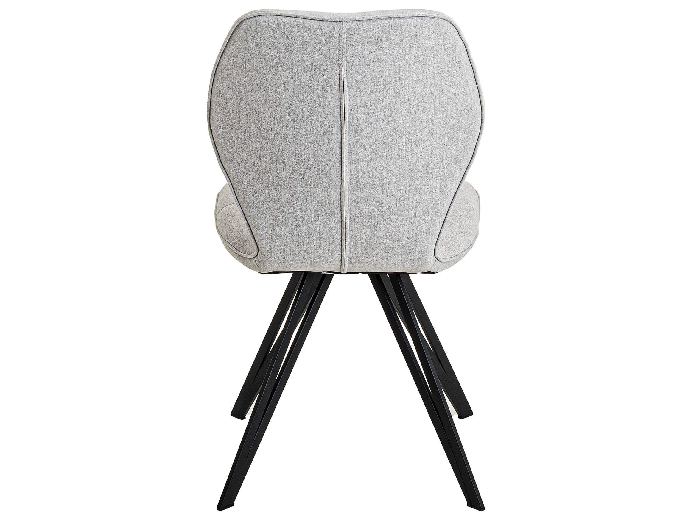 Stuhl Malvin Eisenstativ Niehoff / Farbe: Silber