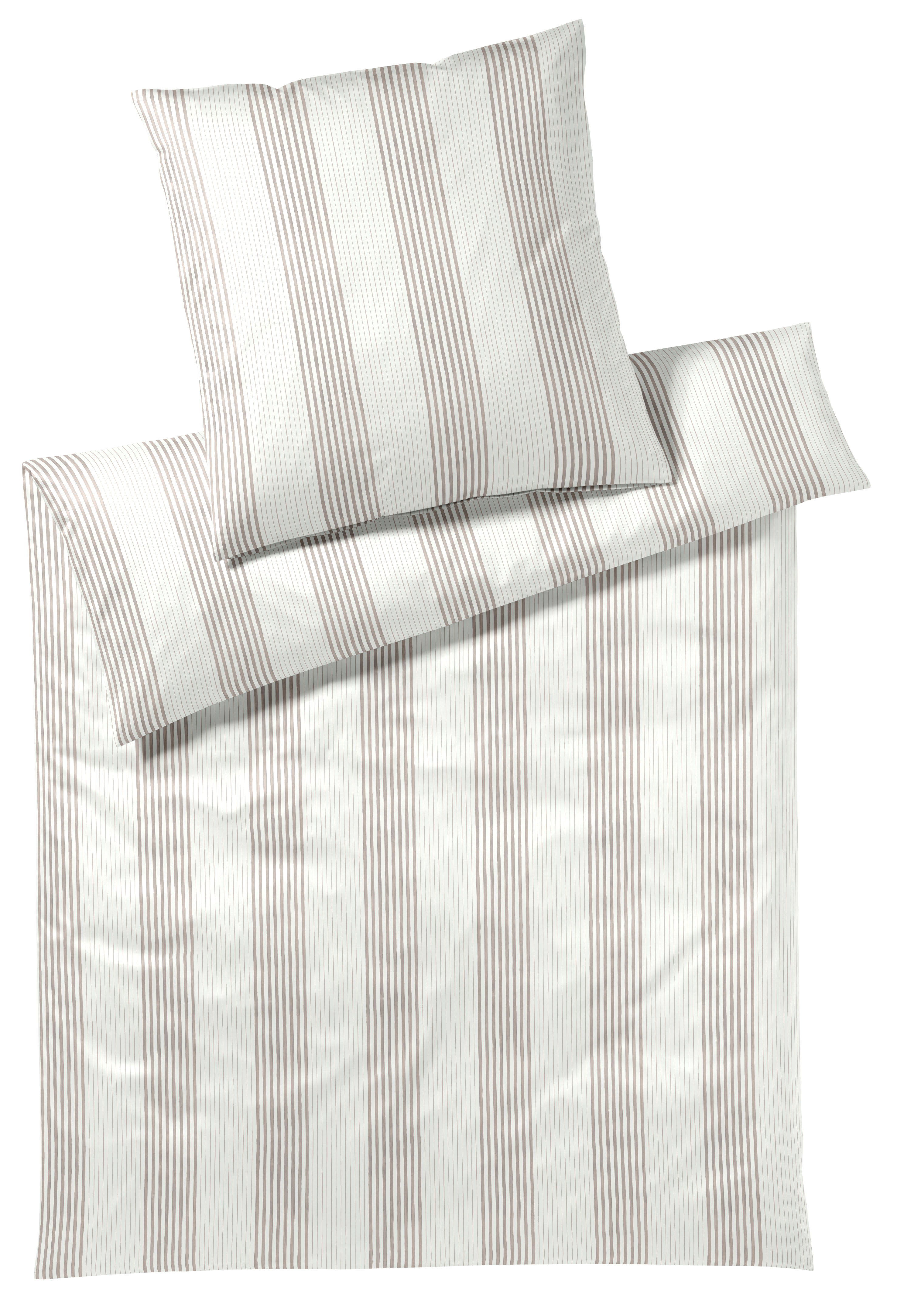 Bettwäsche Capri Sand Elegante / Grösse: 50 x 70 cm