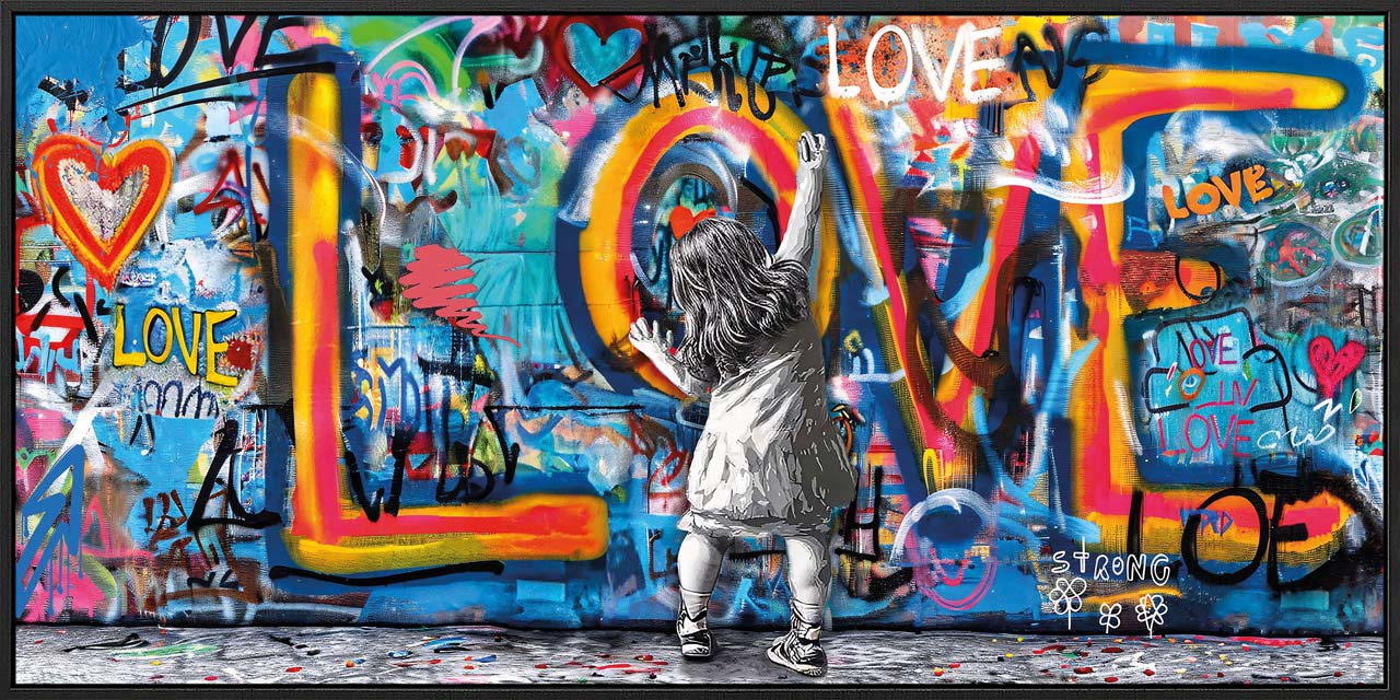 Gemälde-Paint With Love-image LAND